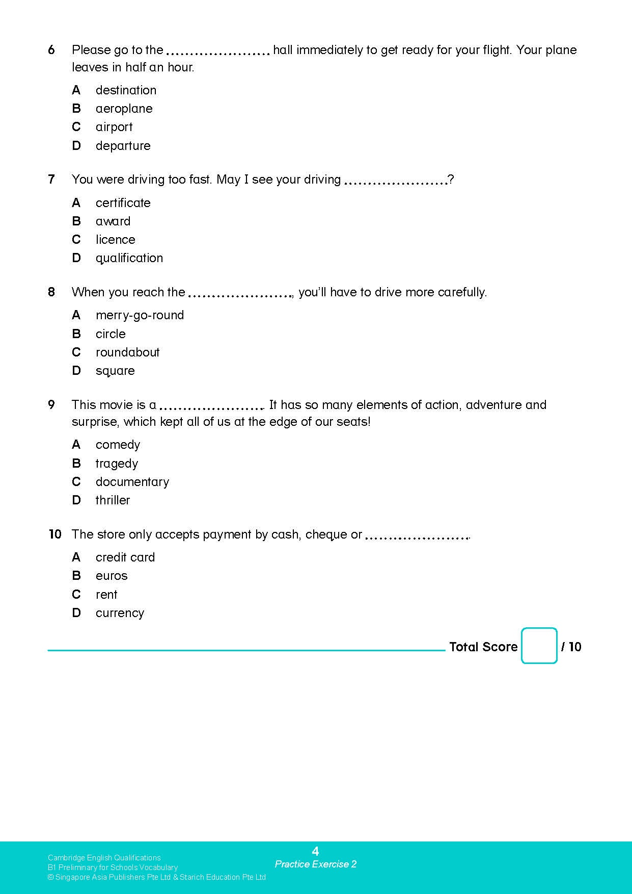 Cambridge English Qualifications – B1 Preliminary for Schools Vocabulary (PET)