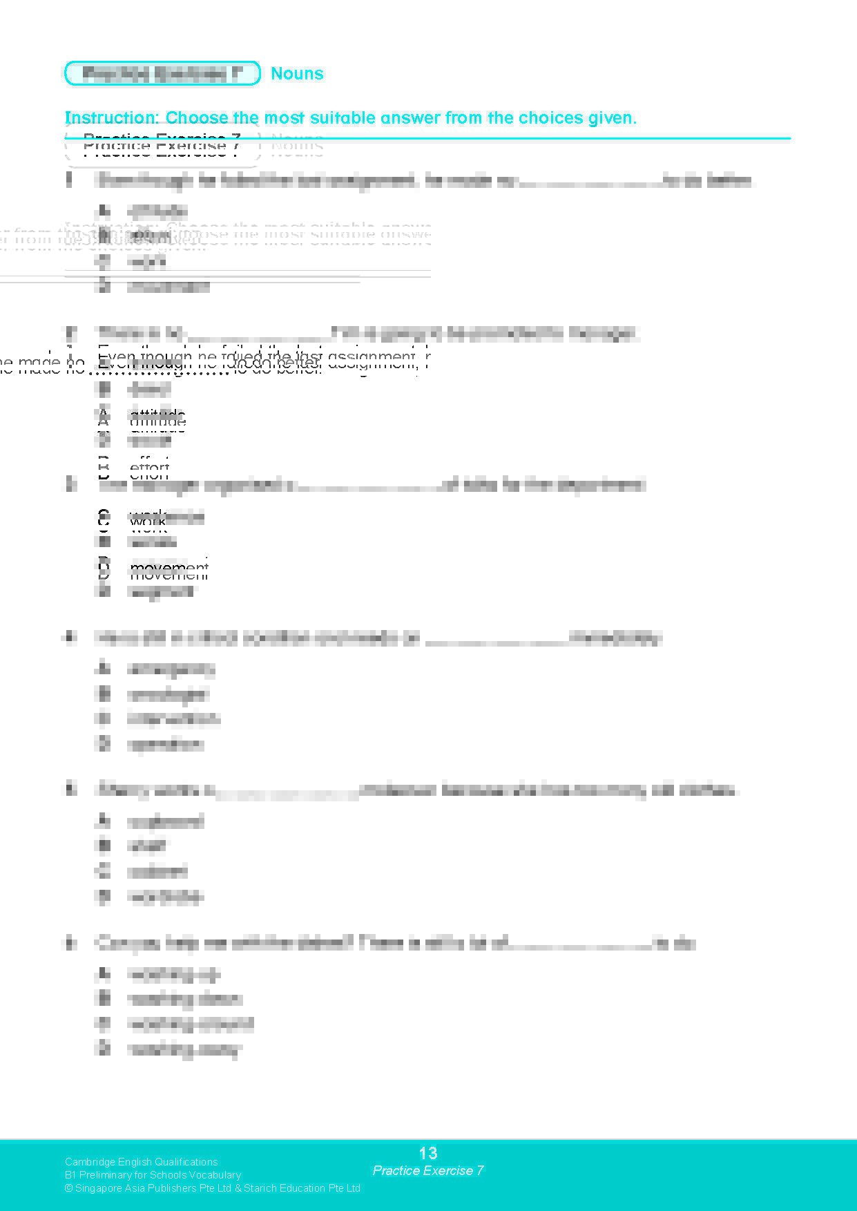 Cambridge English Qualifications – B1 Preliminary for Schools Vocabulary (PET)