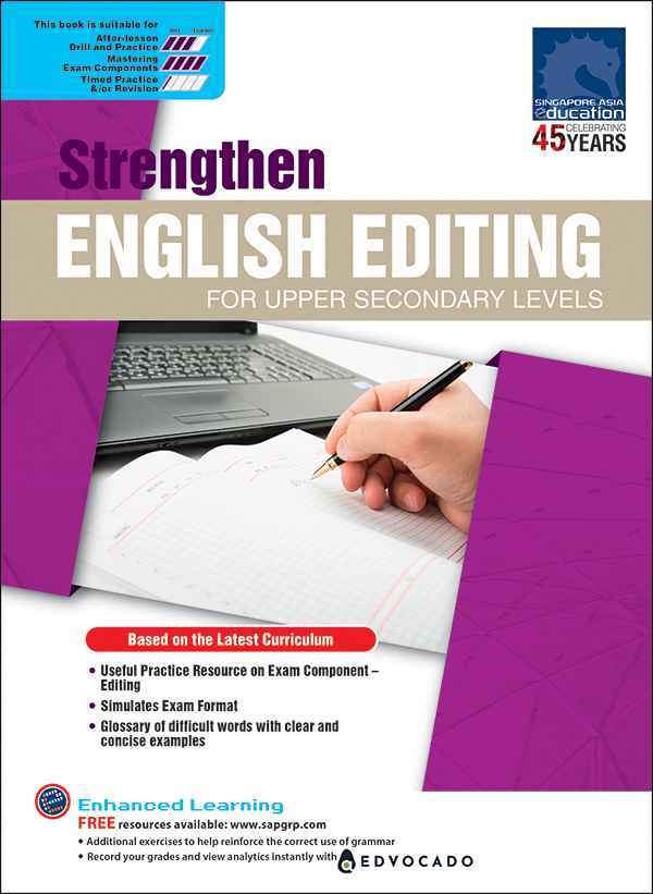 Strengthen ENGLISH EDITING FOR UPPER SECONDARY LEVELS