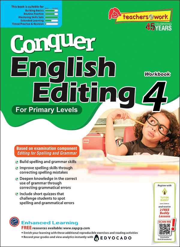 Conquer English Editing Workbook 4