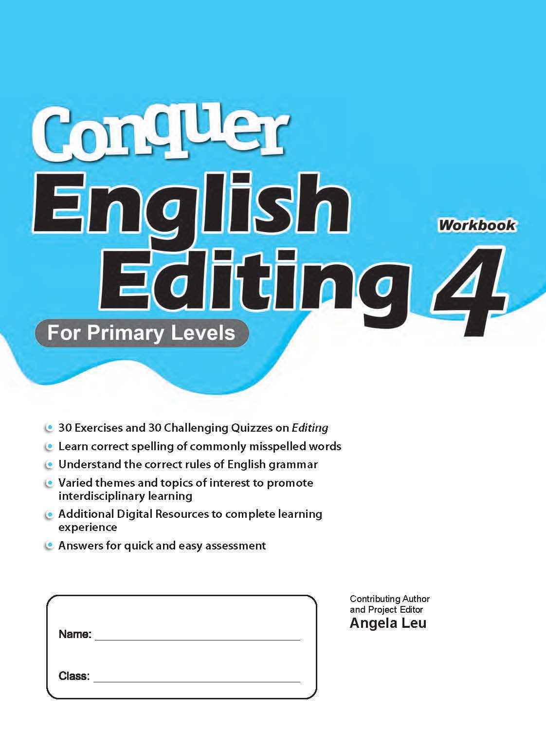 Conquer English Editing Workbook 4