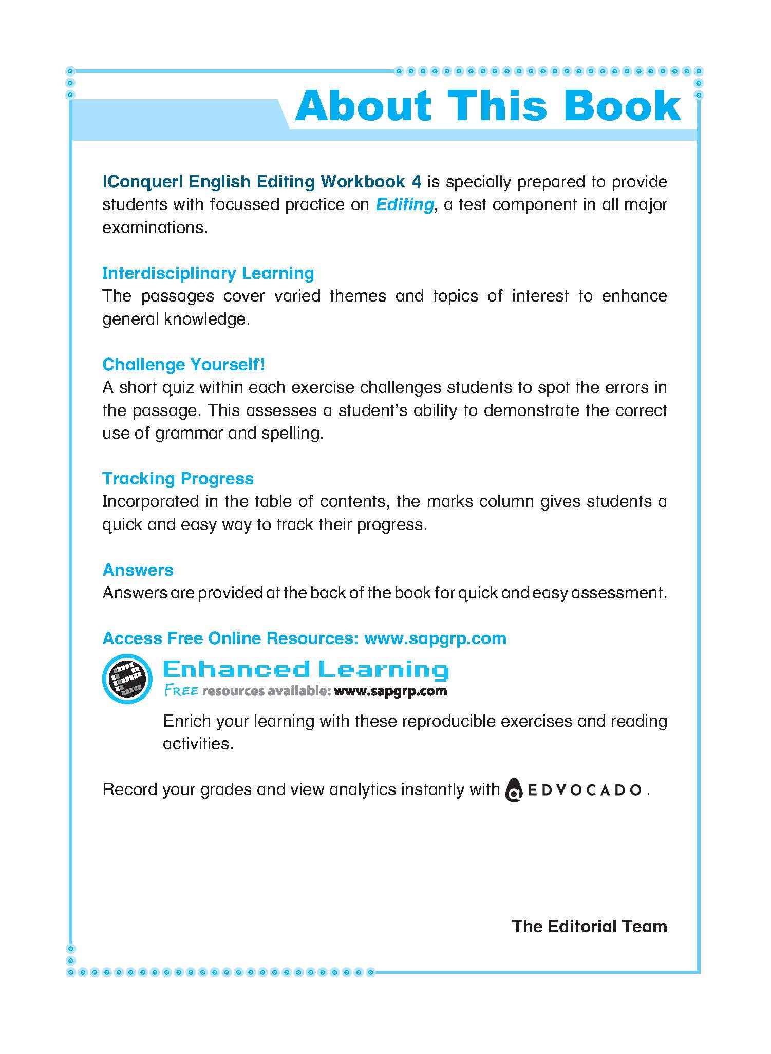 Conquer English Editing Workbook 4