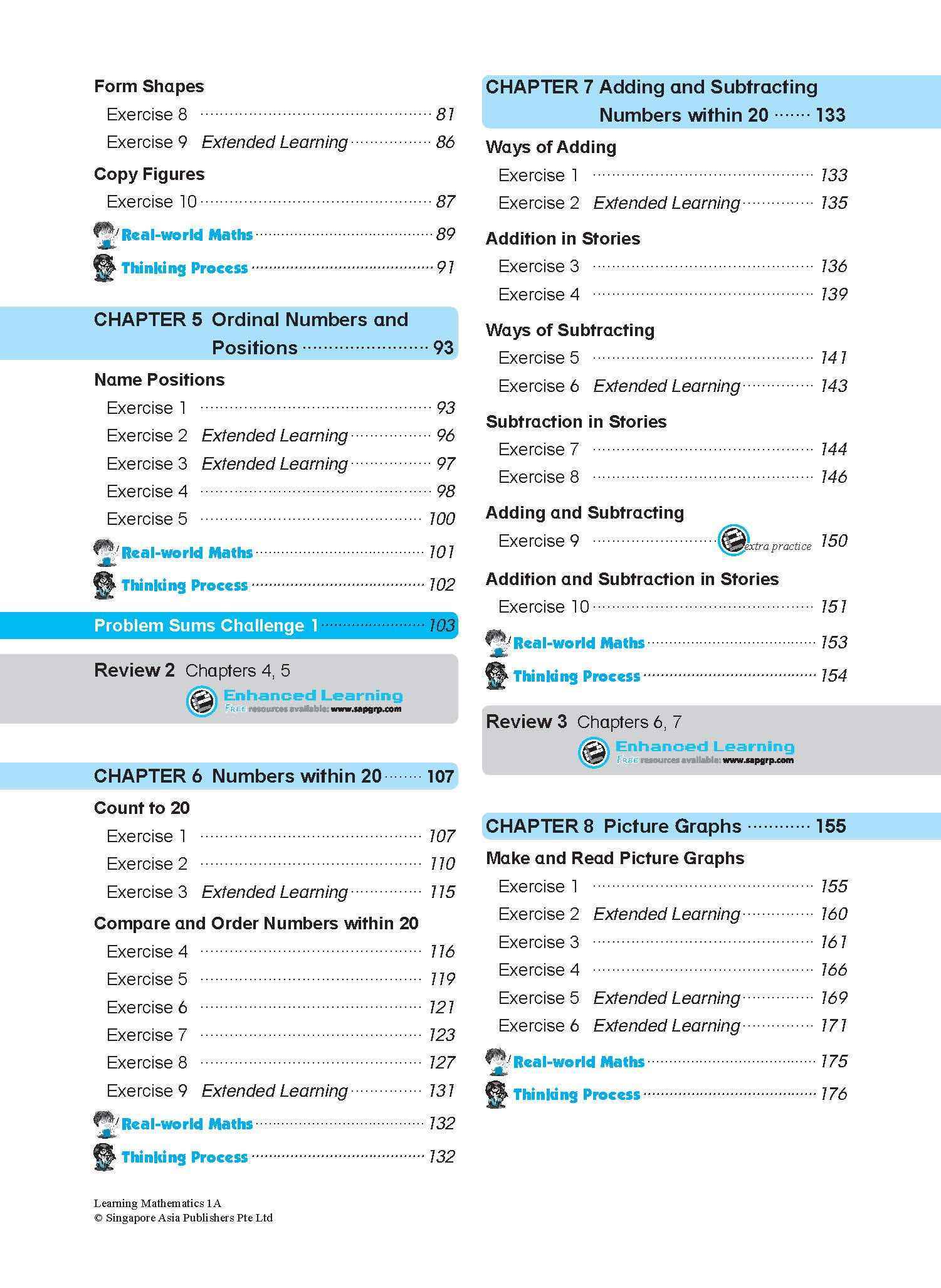 LEARNING MATHEMATICS For Primary Levels 1A