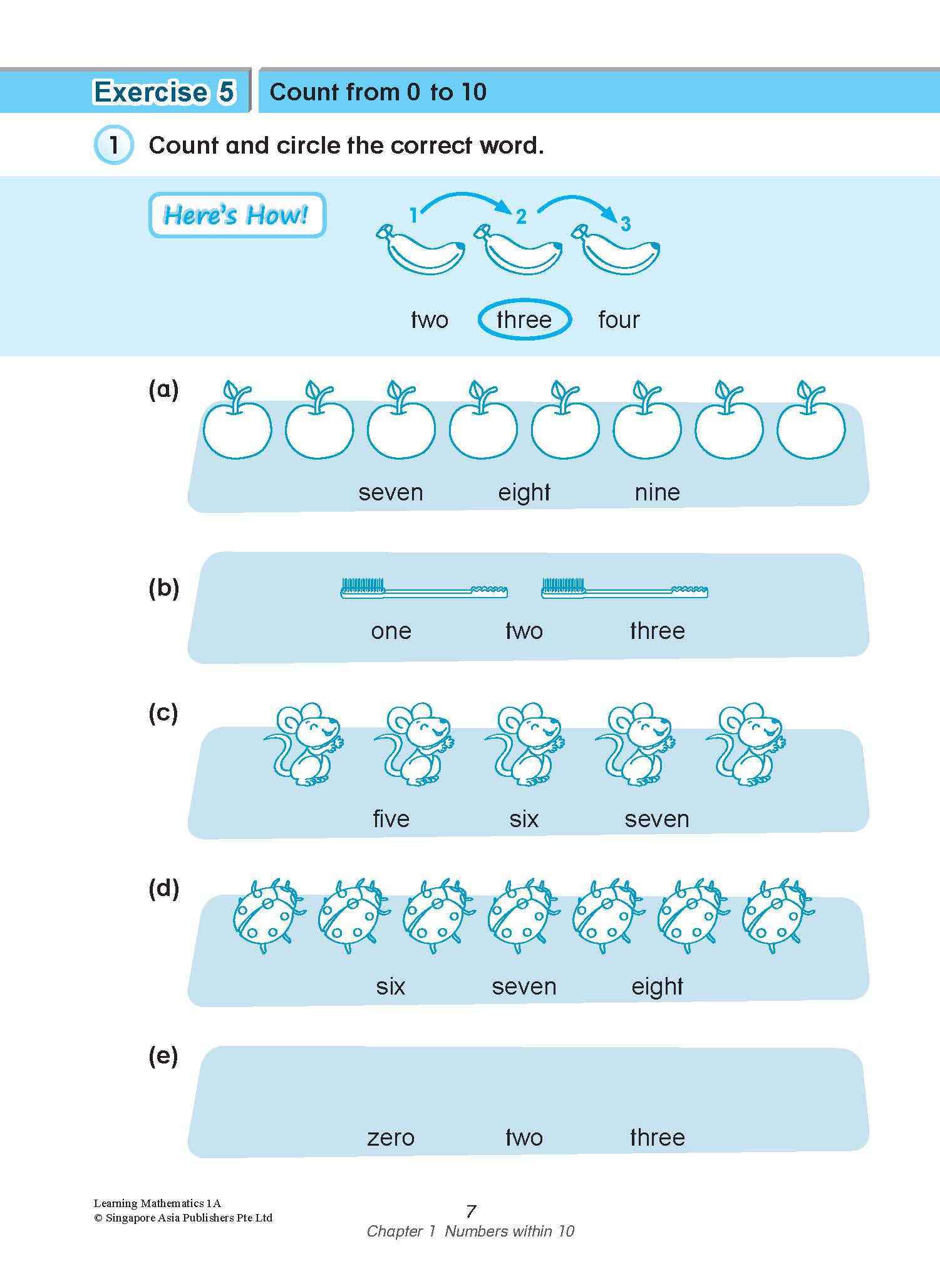 LEARNING MATHEMATICS For Primary Levels 1A