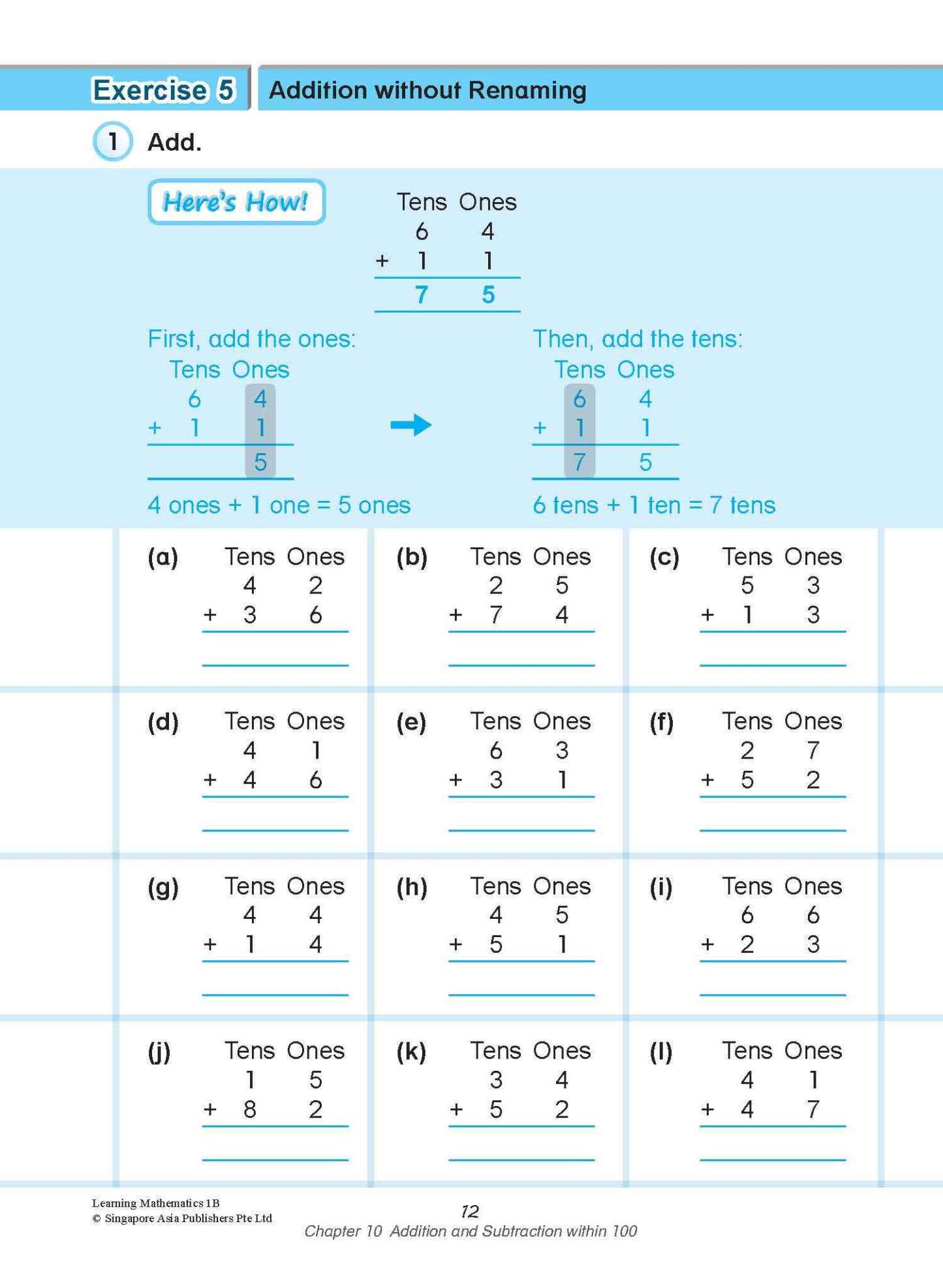 LEARNING MATHEMATICS For Primary Levels 1B