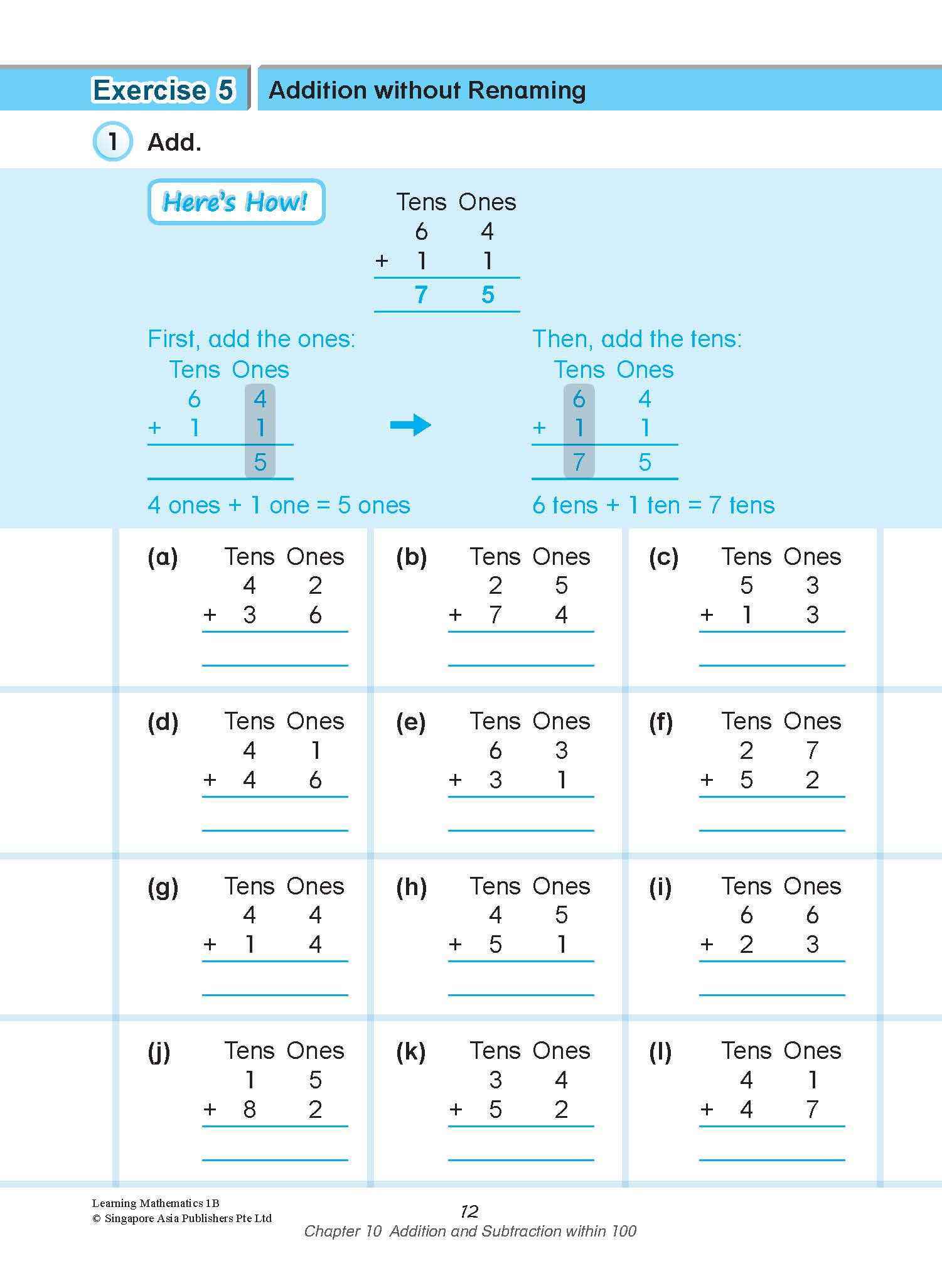 LEARNING MATHEMATICS For Primary Levels 1B