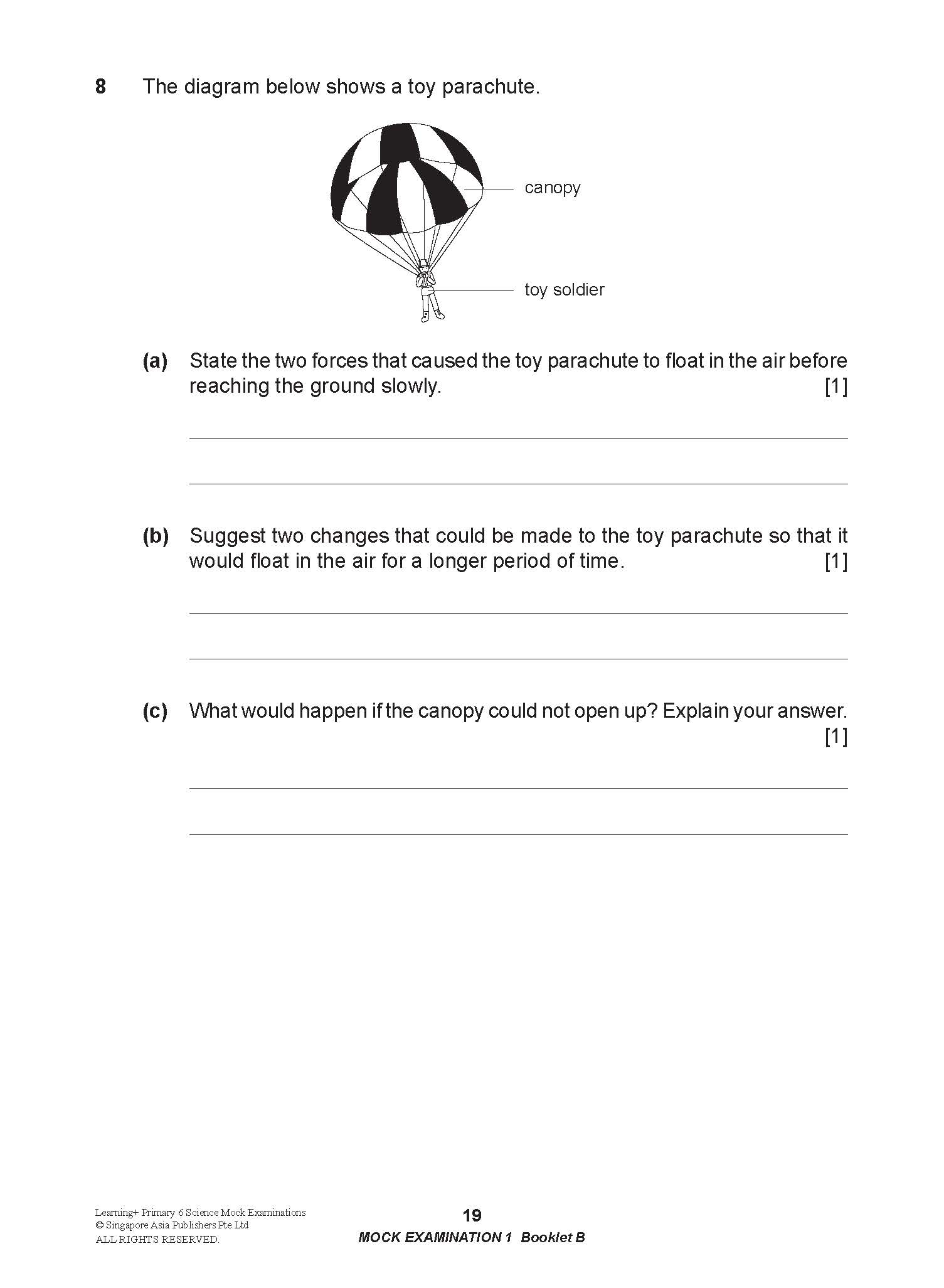 LEARNING+ Primary 6 Science Mock Examinations
