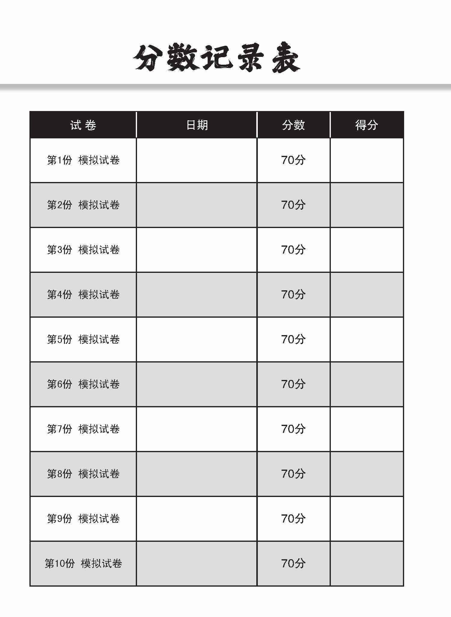 全面会考攻略 O-Level 华文模拟试卷 / O-Level Chinese Trial Examinations