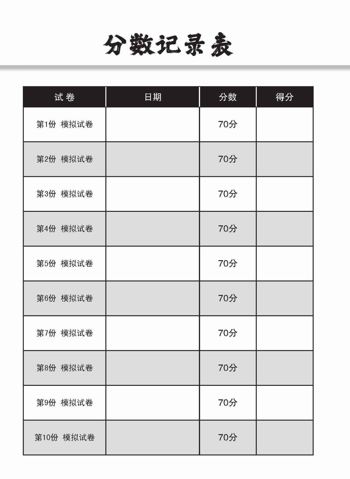 全面会考攻略 O-Level 华文模拟试卷 / O-Level Chinese Trial Examinations