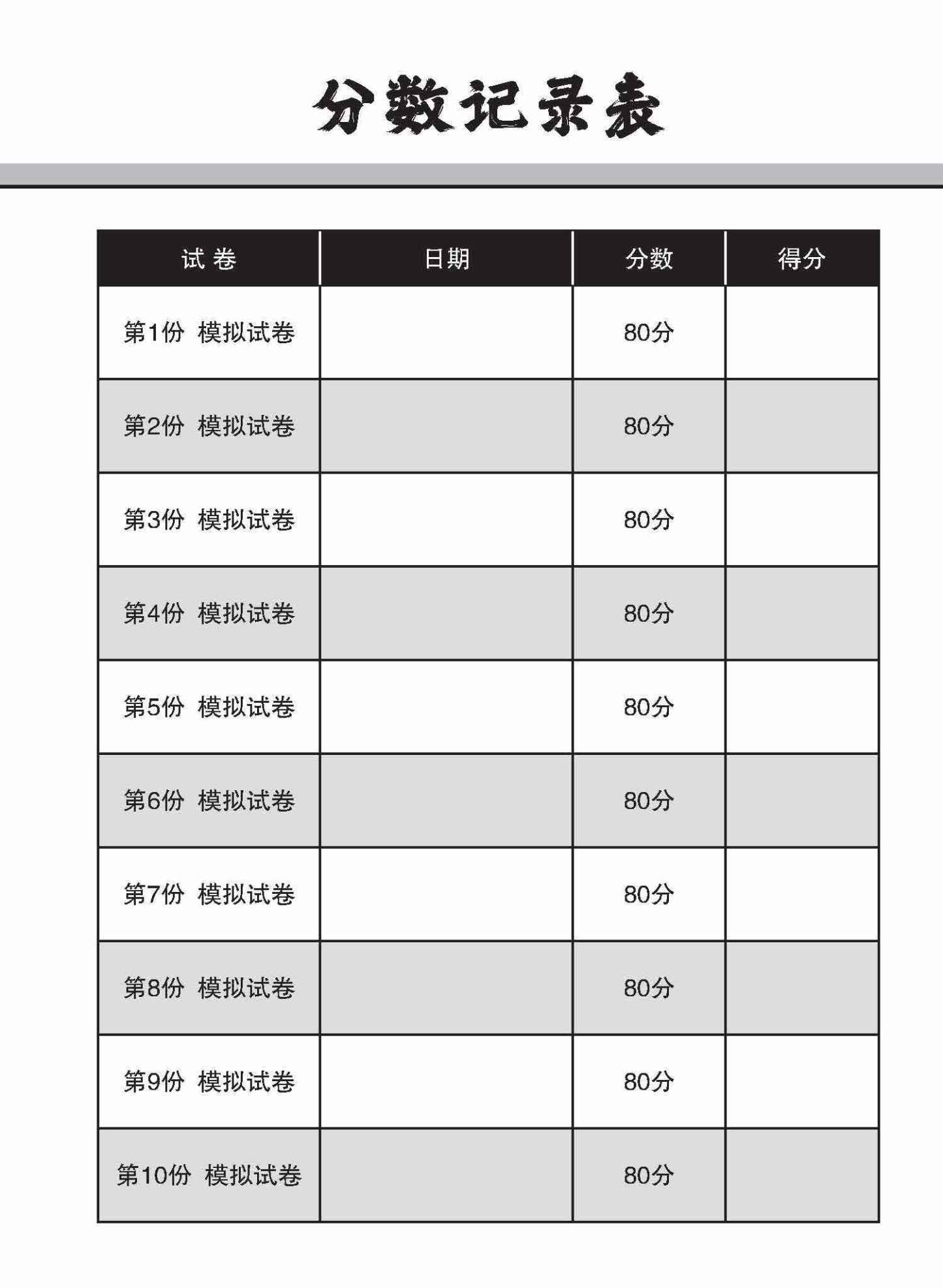 全面会考攻略 O-Level 高级华文模拟试卷 / O-Level Higher Chinese Trial Examinations