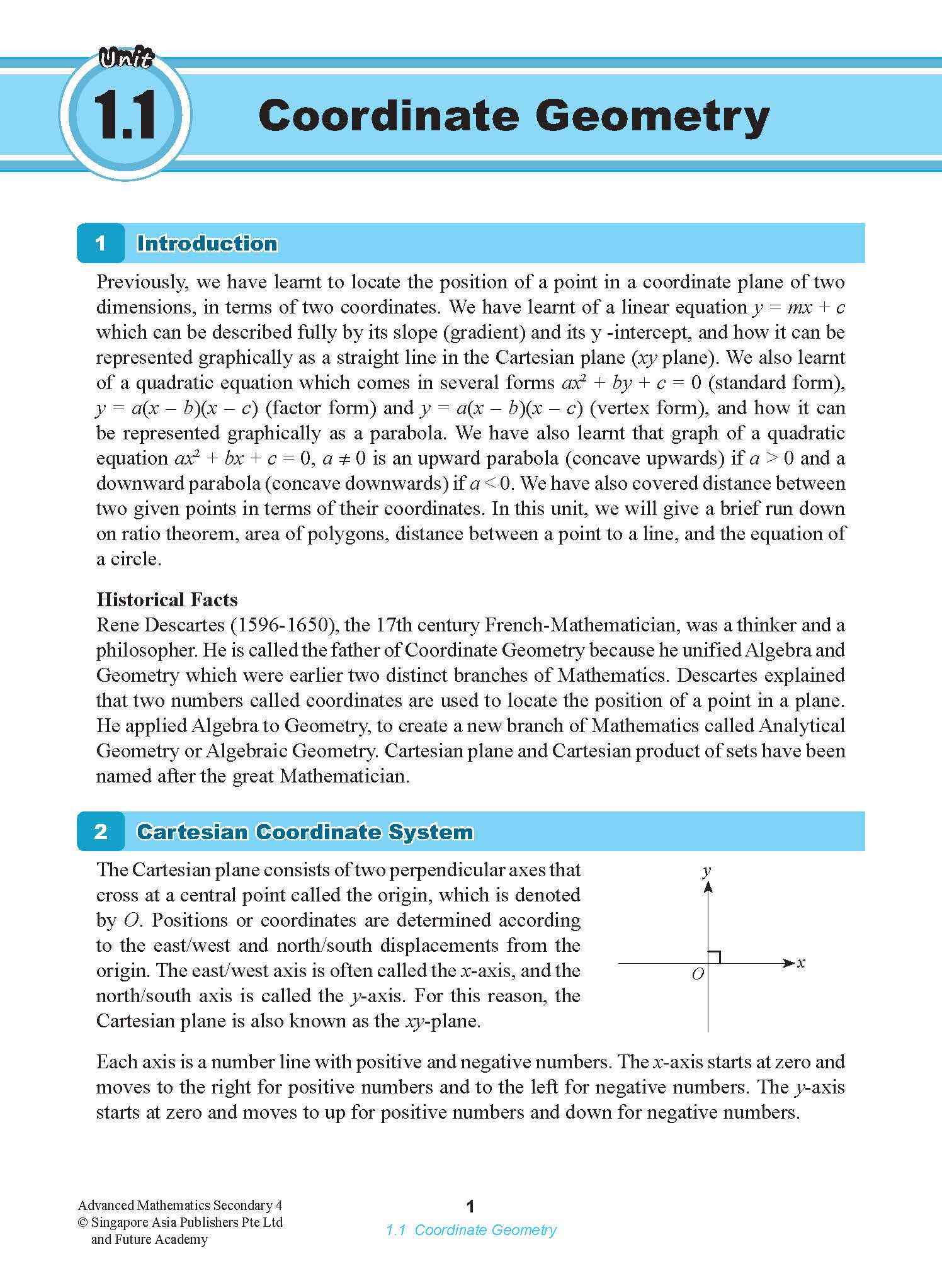 ADVANCED MATHEMATICS FOR EXPRESS AND IP STUDENTS SECONDARY 4