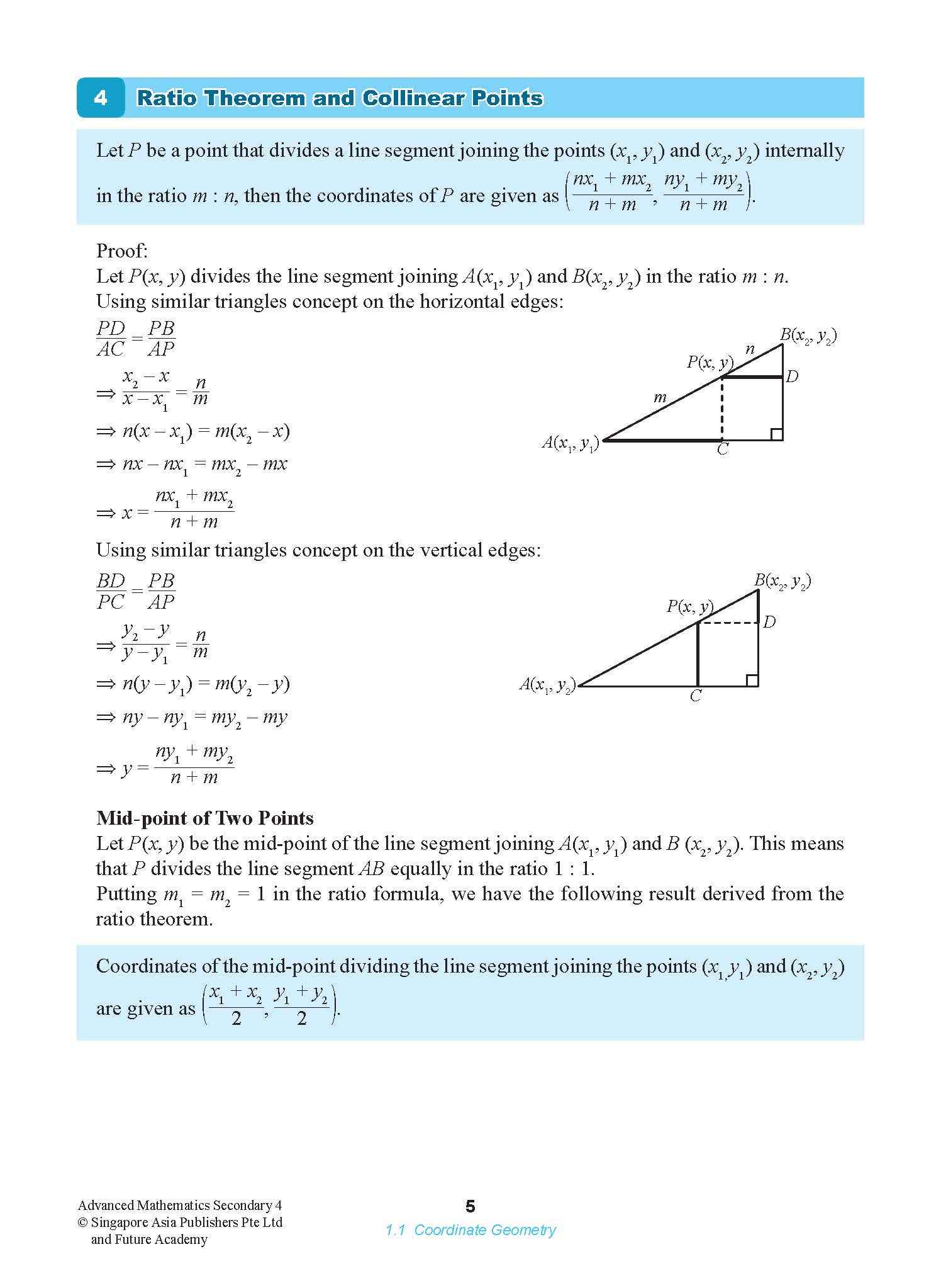 ADVANCED MATHEMATICS FOR EXPRESS AND IP STUDENTS SECONDARY 4