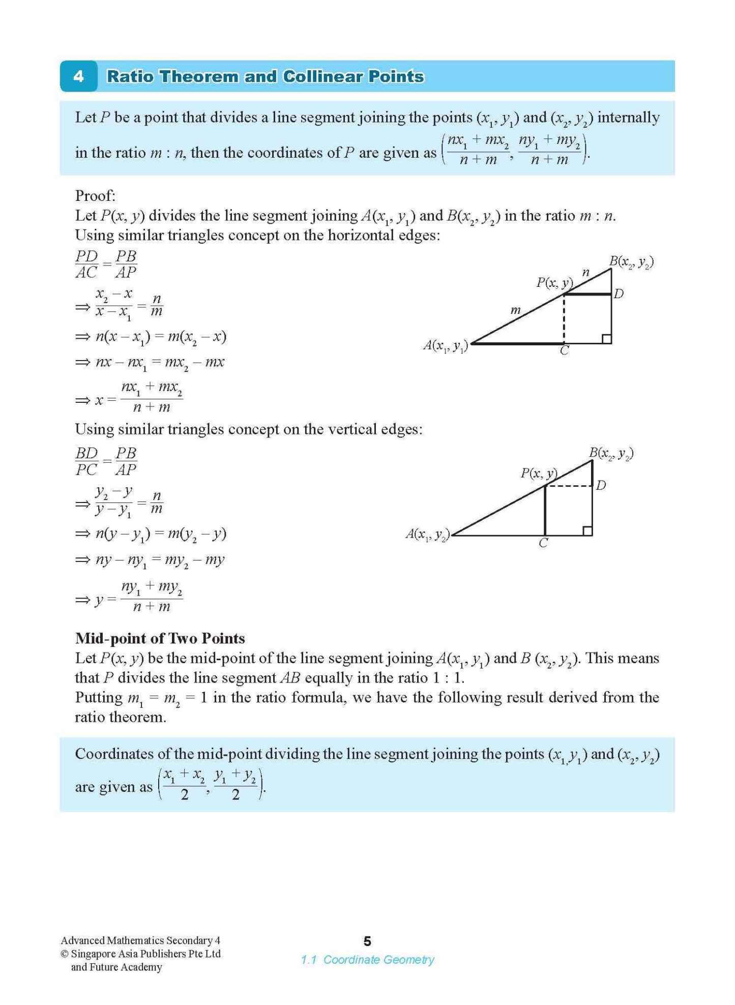 ADVANCED MATHEMATICS FOR EXPRESS AND IP STUDENTS SECONDARY 4