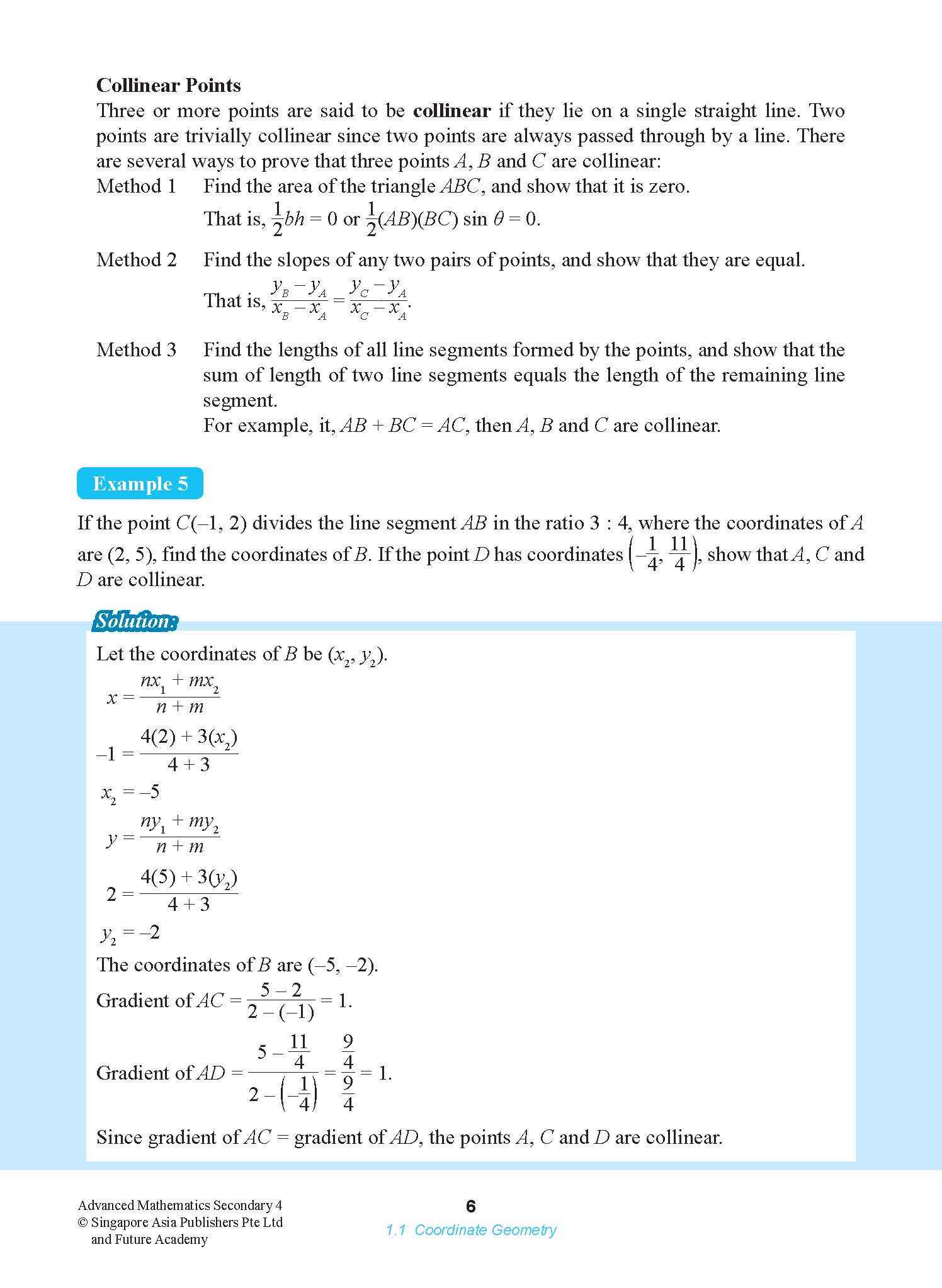 ADVANCED MATHEMATICS FOR EXPRESS AND IP STUDENTS SECONDARY 4