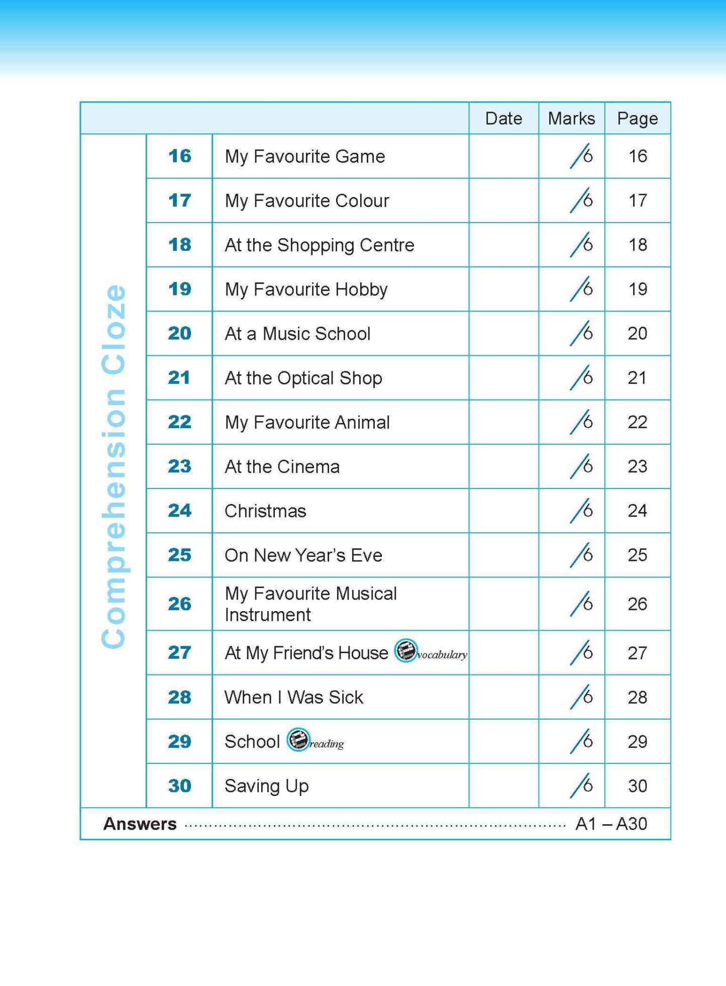 Conquer COMPREHENSION CLOZE TECHNIQUES Book 1