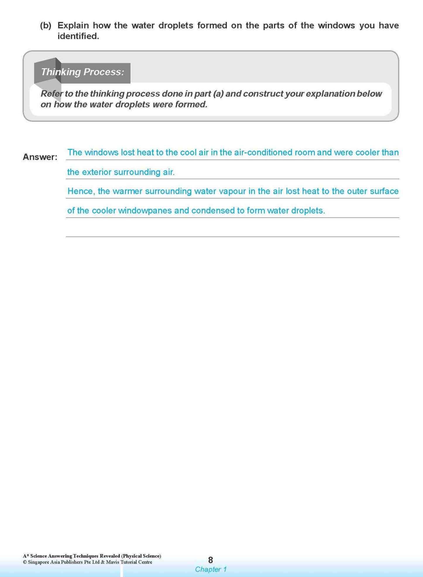 A* SCIENCE ANSWERING TECHNIQUES Revealed for upper primary levels (PHYSICAL SCIENCE)