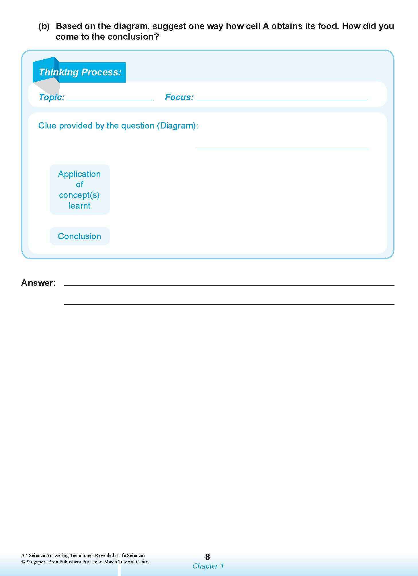 A* SCIENCE ANSWERING TECHNIQUES Revealed for upper primary levels (LIFE SCIENCE)