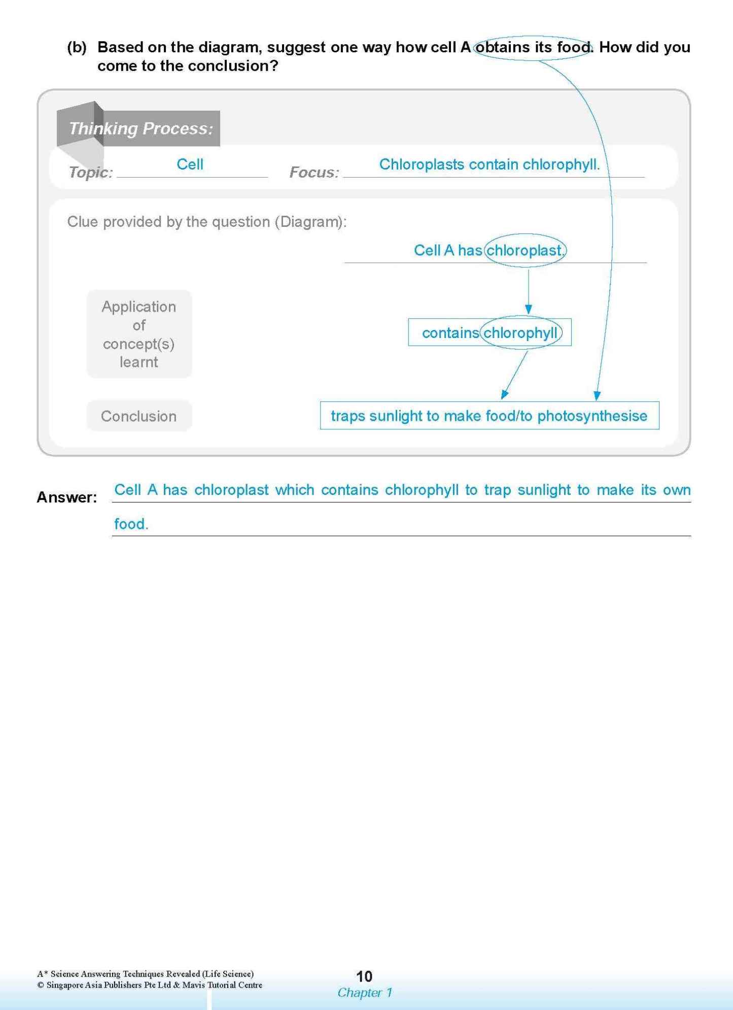 A* SCIENCE ANSWERING TECHNIQUES Revealed for upper primary levels (LIFE SCIENCE)