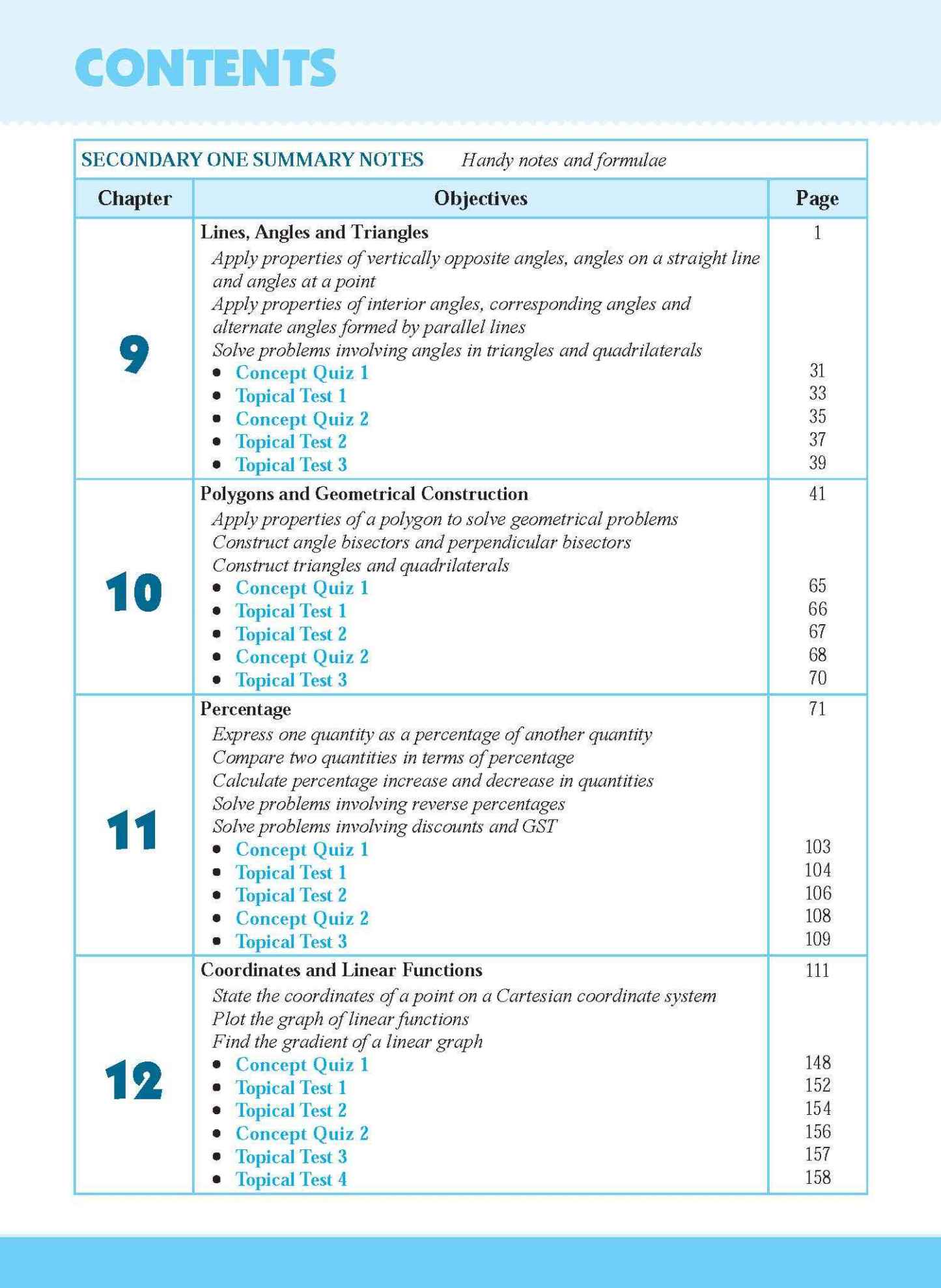 Secondary 1 Mathematics Tutorial 1B [G3]