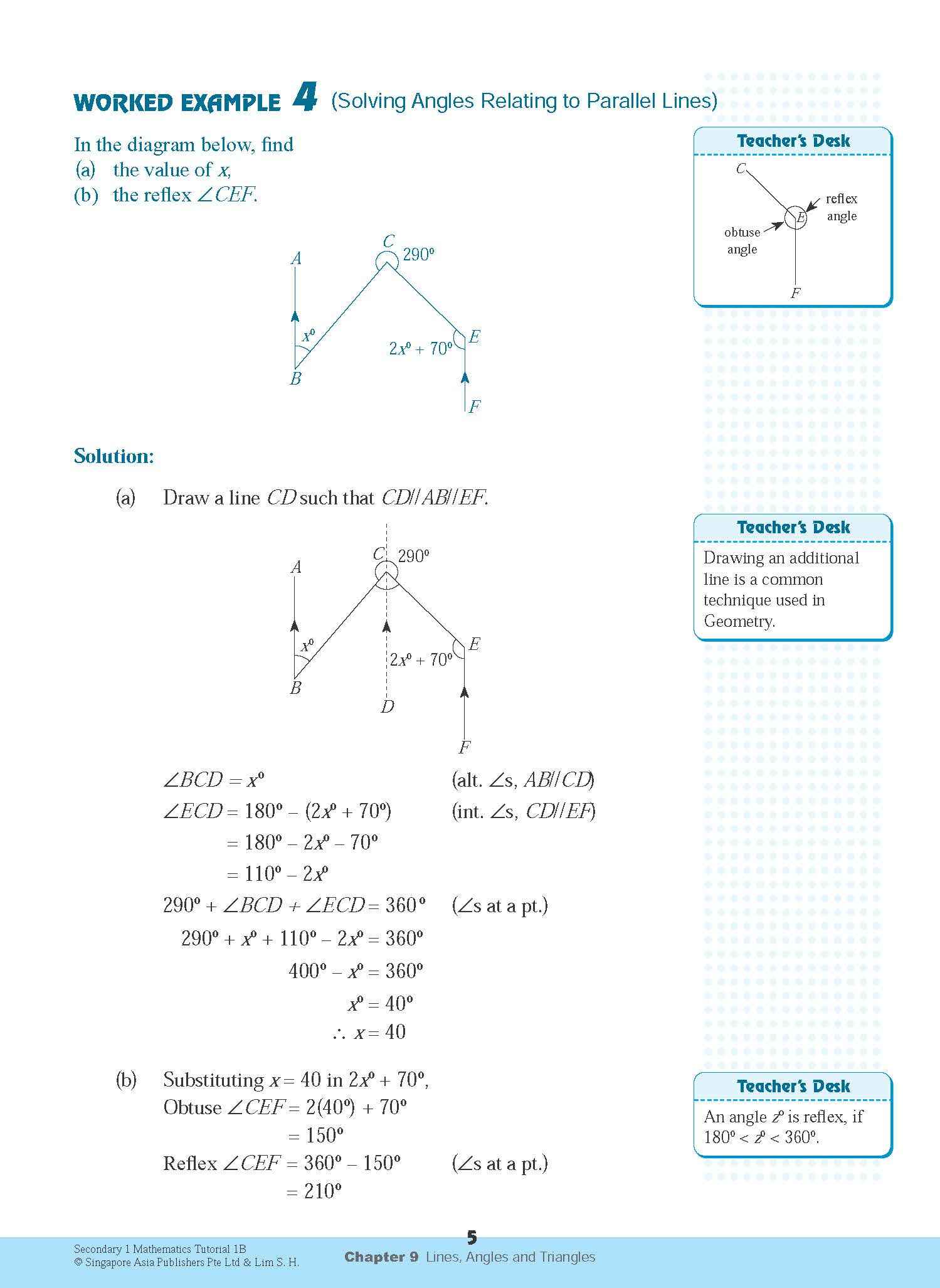 Secondary 1 Mathematics Tutorial 1B [G3]