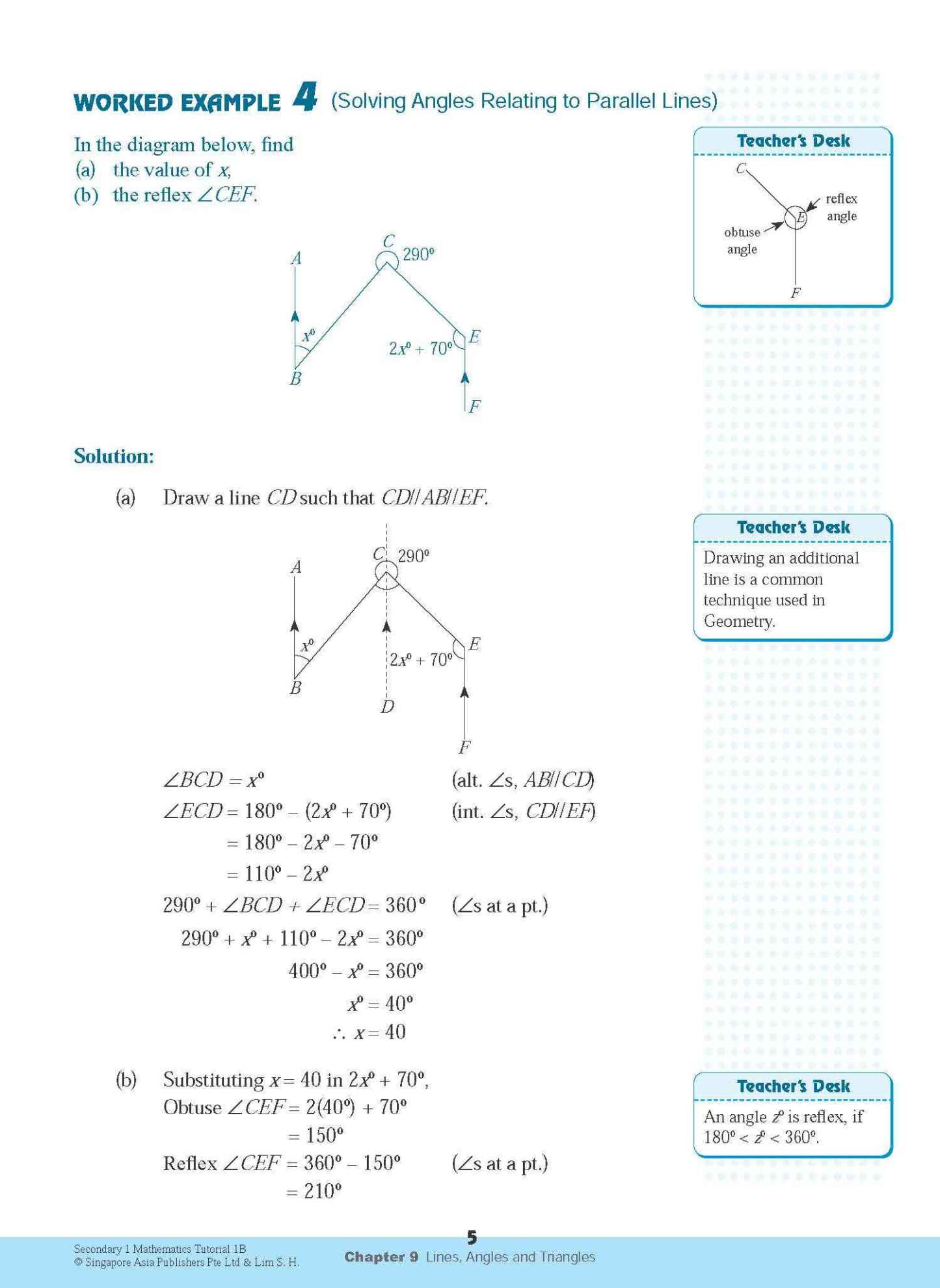 Secondary 1 Mathematics Tutorial 1B [G3]