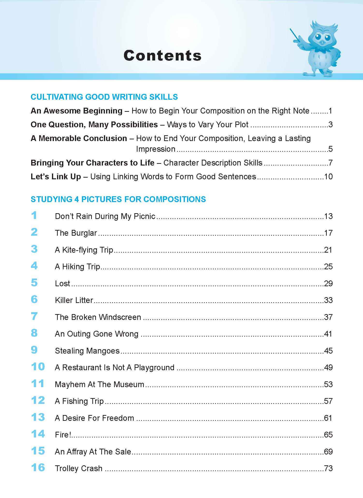 LEARNING+ English Write on Track! PICTURE COMPOSITIONS Book 3