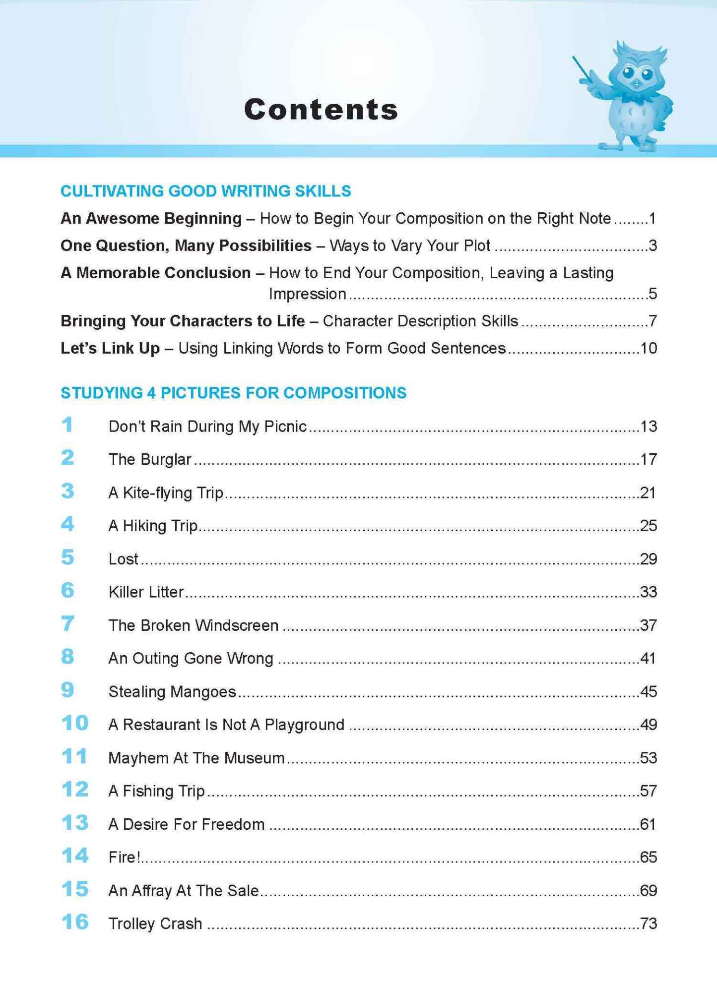 LEARNING+ English Write on Track! PICTURE COMPOSITIONS Book 3