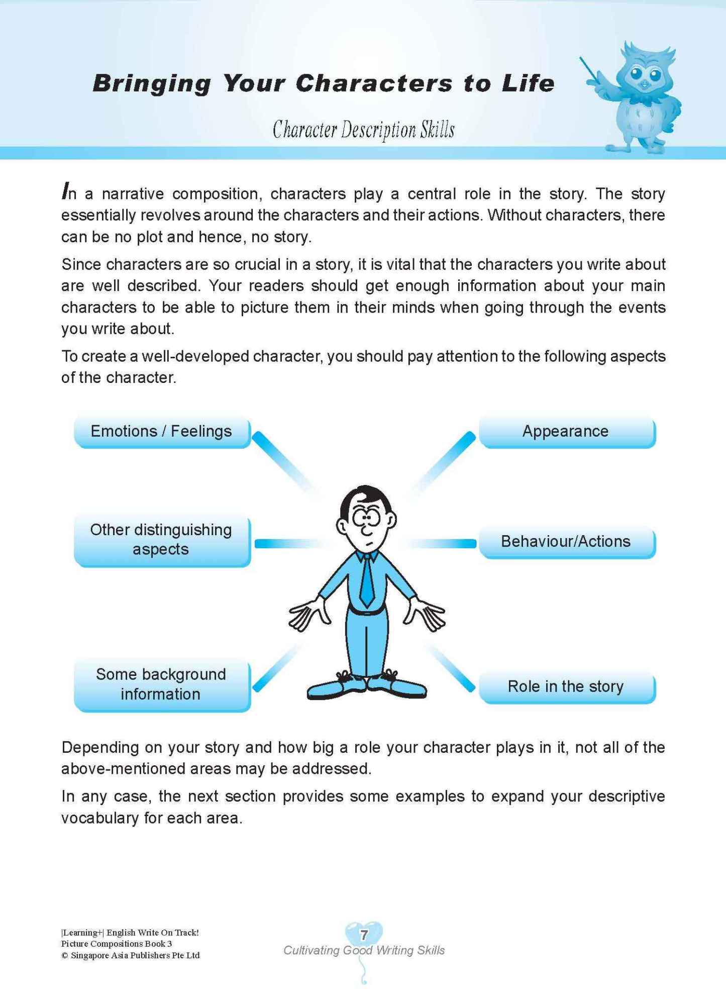 LEARNING+ English Write on Track! PICTURE COMPOSITIONS Book 3