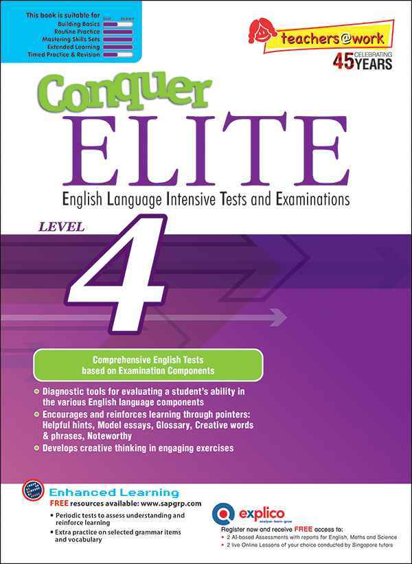 Conquer ELITE (English Language Intensive Tests and Examinations) Level 4