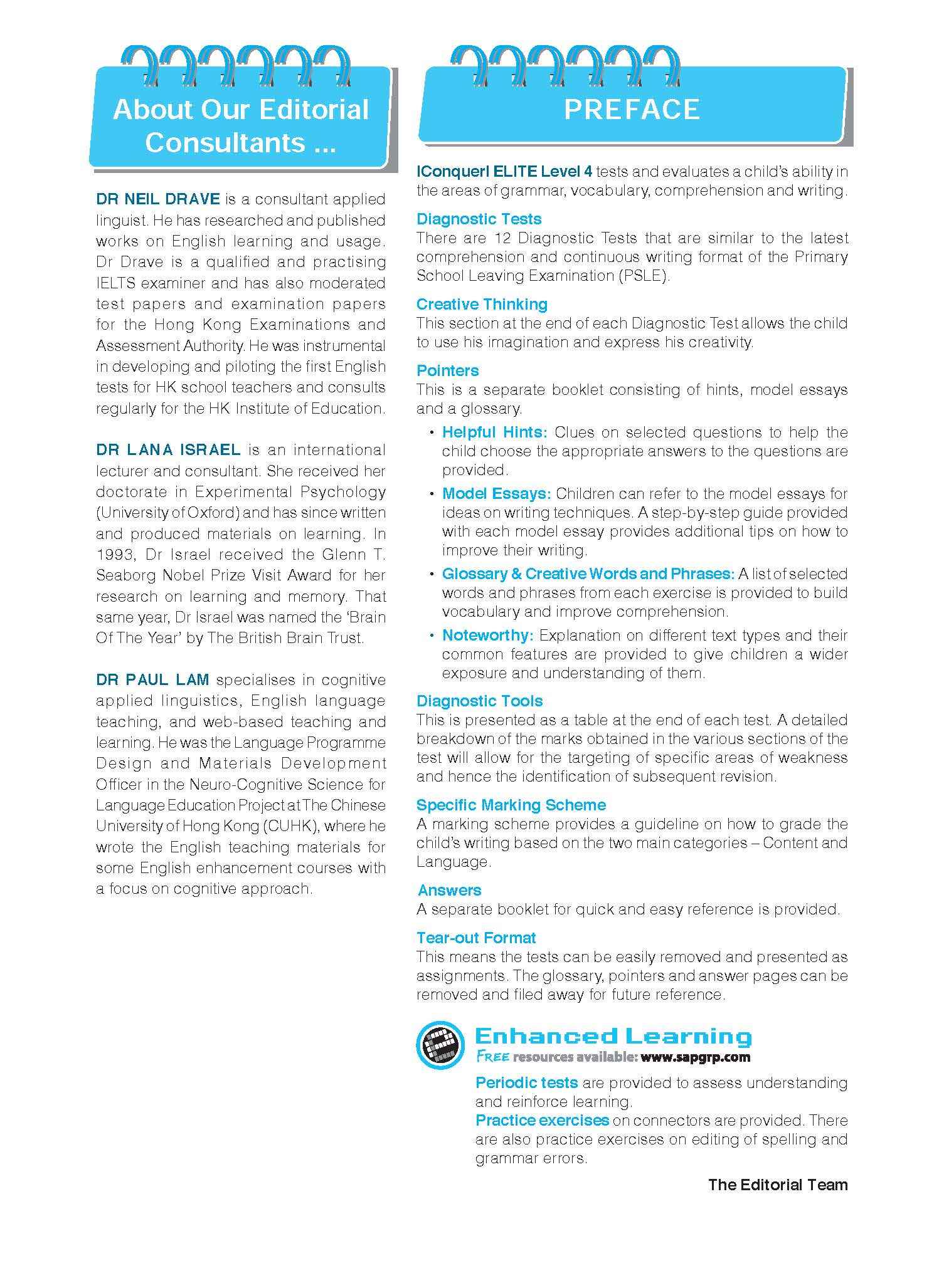 Conquer ELITE (English Language Intensive Tests and Examinations) Level 4