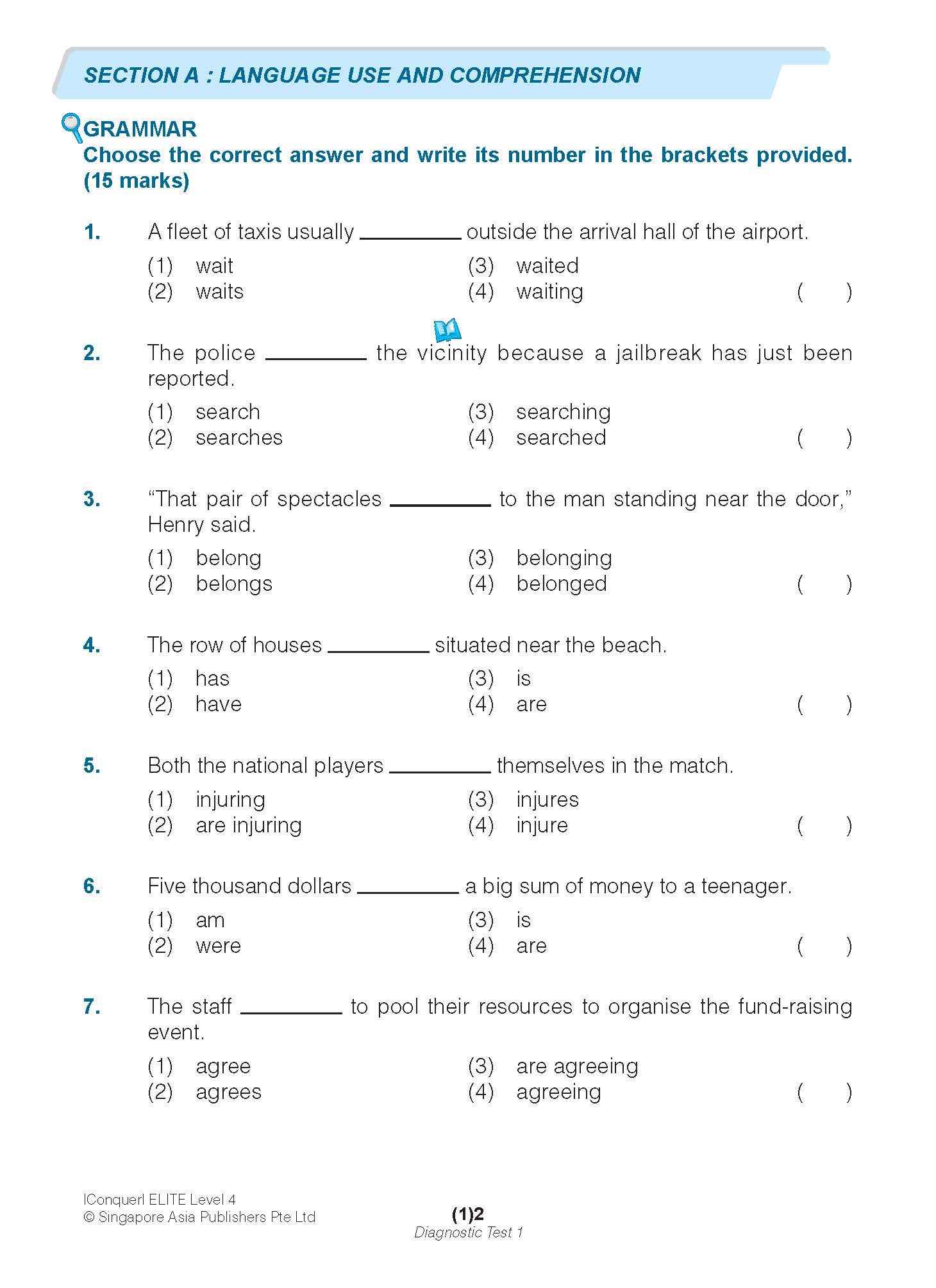 Conquer ELITE (English Language Intensive Tests and Examinations) Level 4