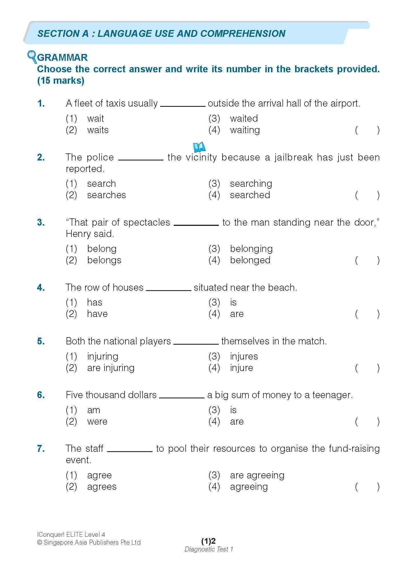 Conquer ELITE (English Language Intensive Tests and Examinations) Level 4