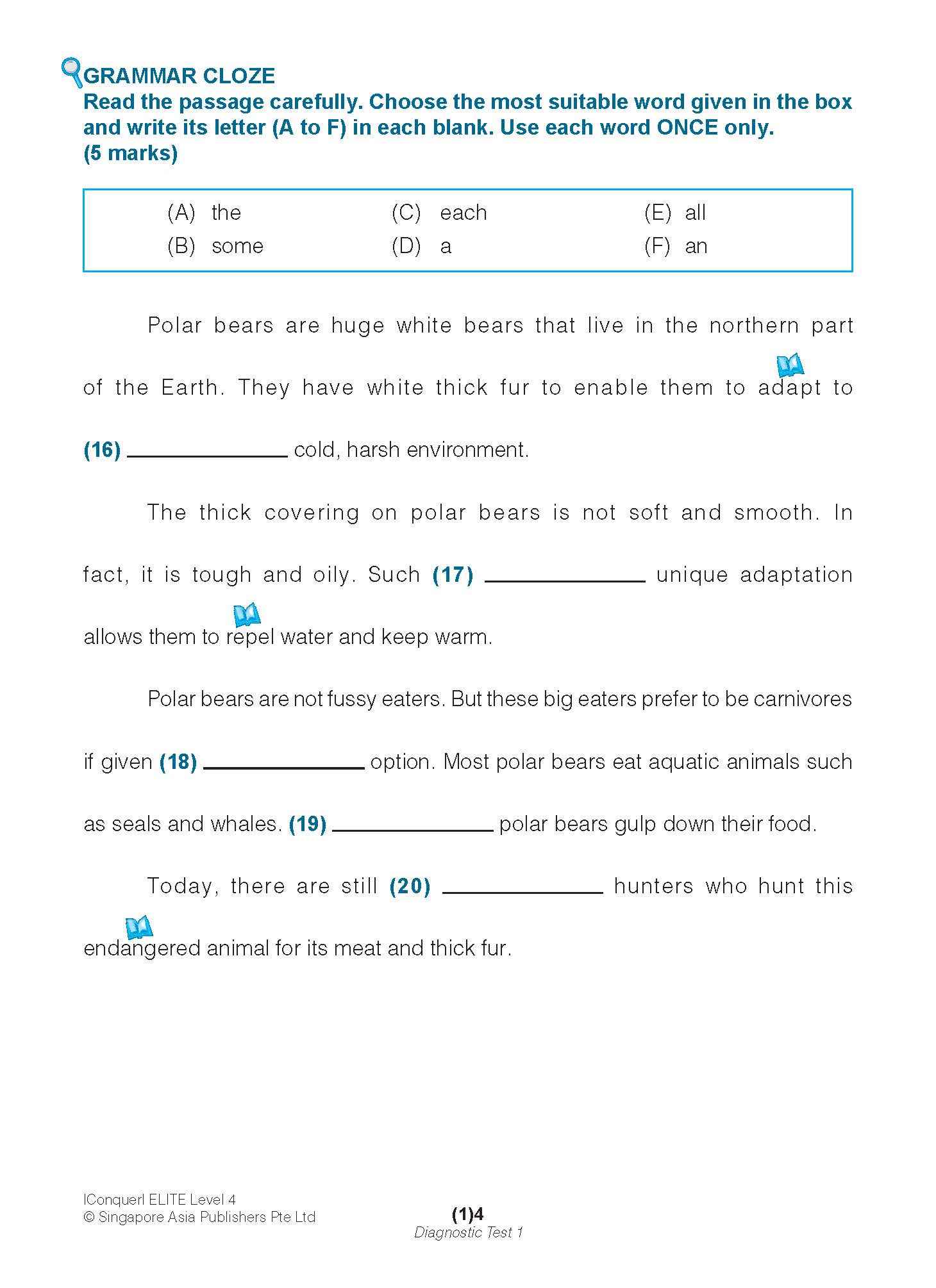 Conquer ELITE (English Language Intensive Tests and Examinations) Level 4