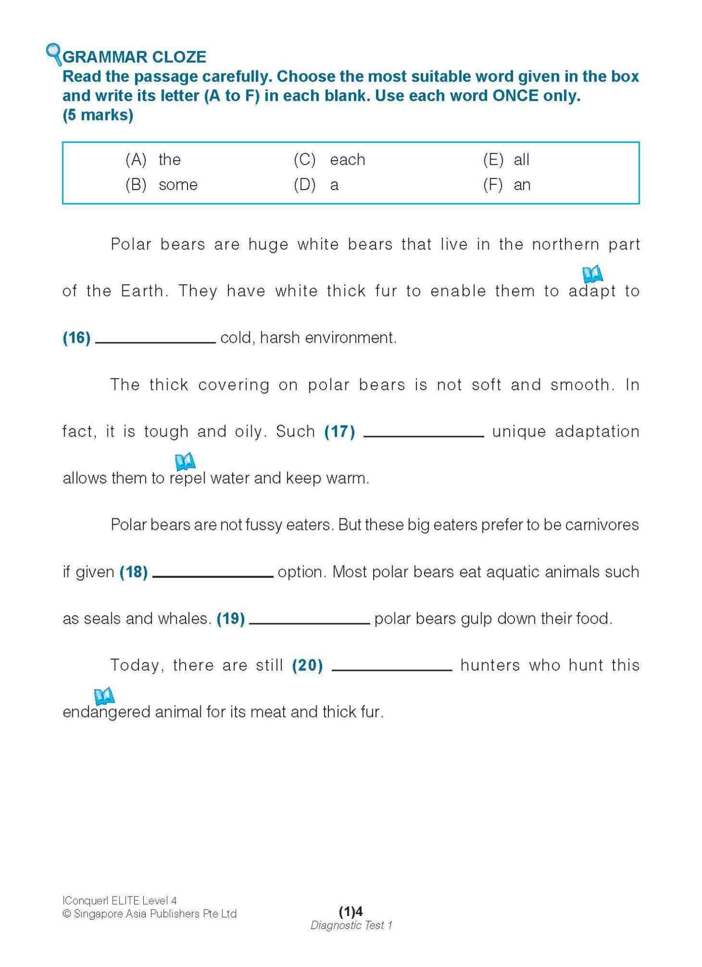 Conquer ELITE (English Language Intensive Tests and Examinations) Level 4