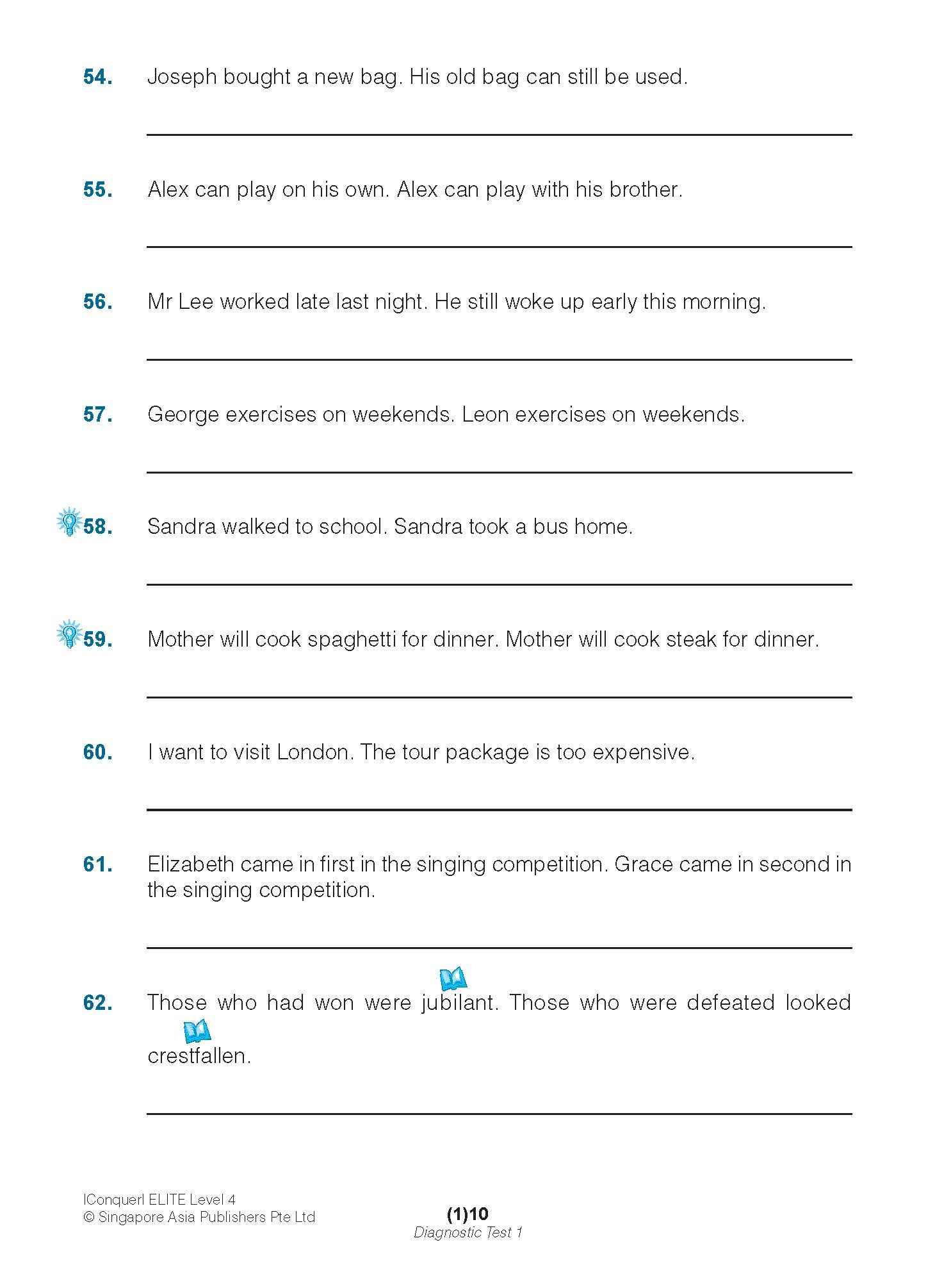 Conquer ELITE (English Language Intensive Tests and Examinations) Level 4