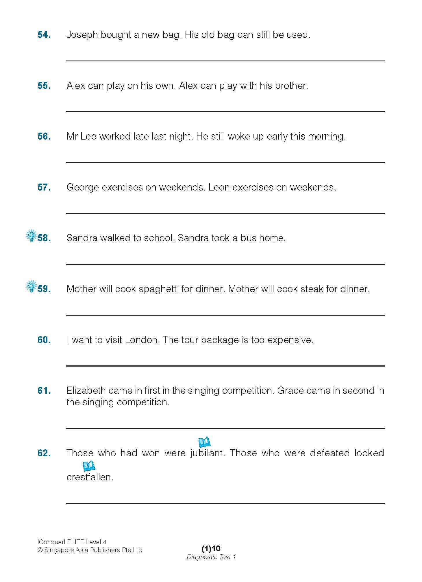 Conquer ELITE (English Language Intensive Tests and Examinations) Level 4