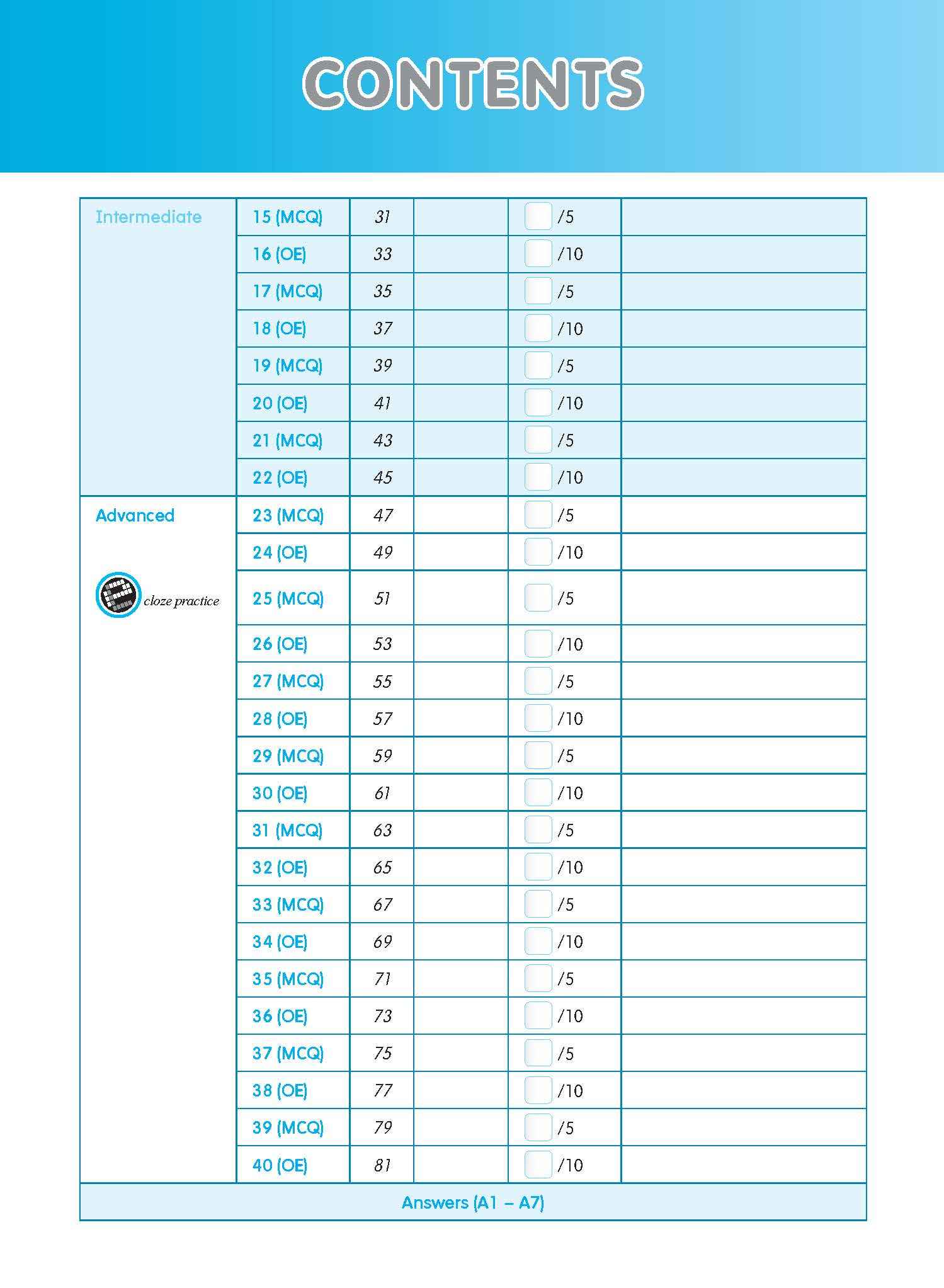 Conquer English Comprehension Workbook 3