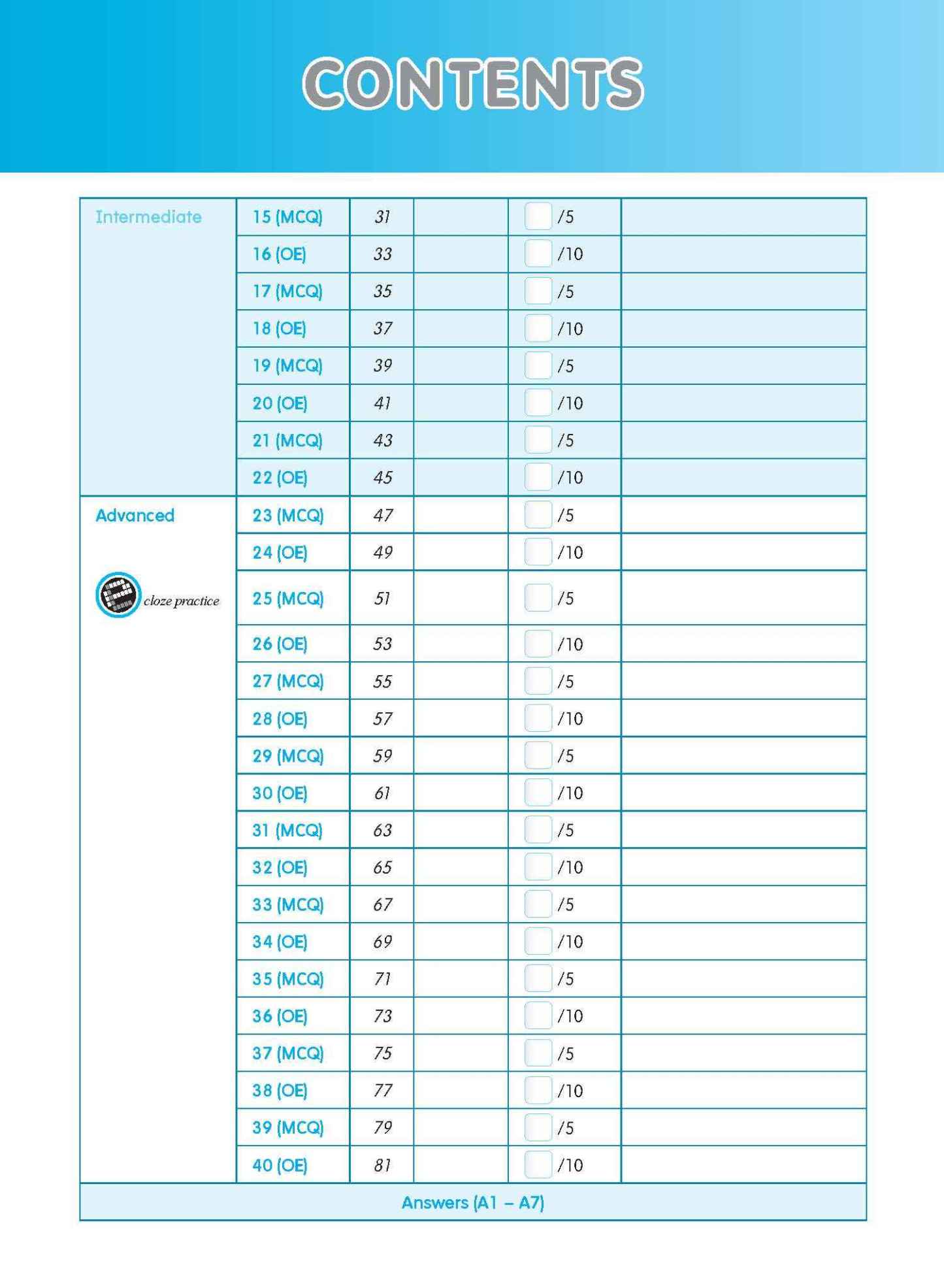 Conquer English Comprehension Workbook 3