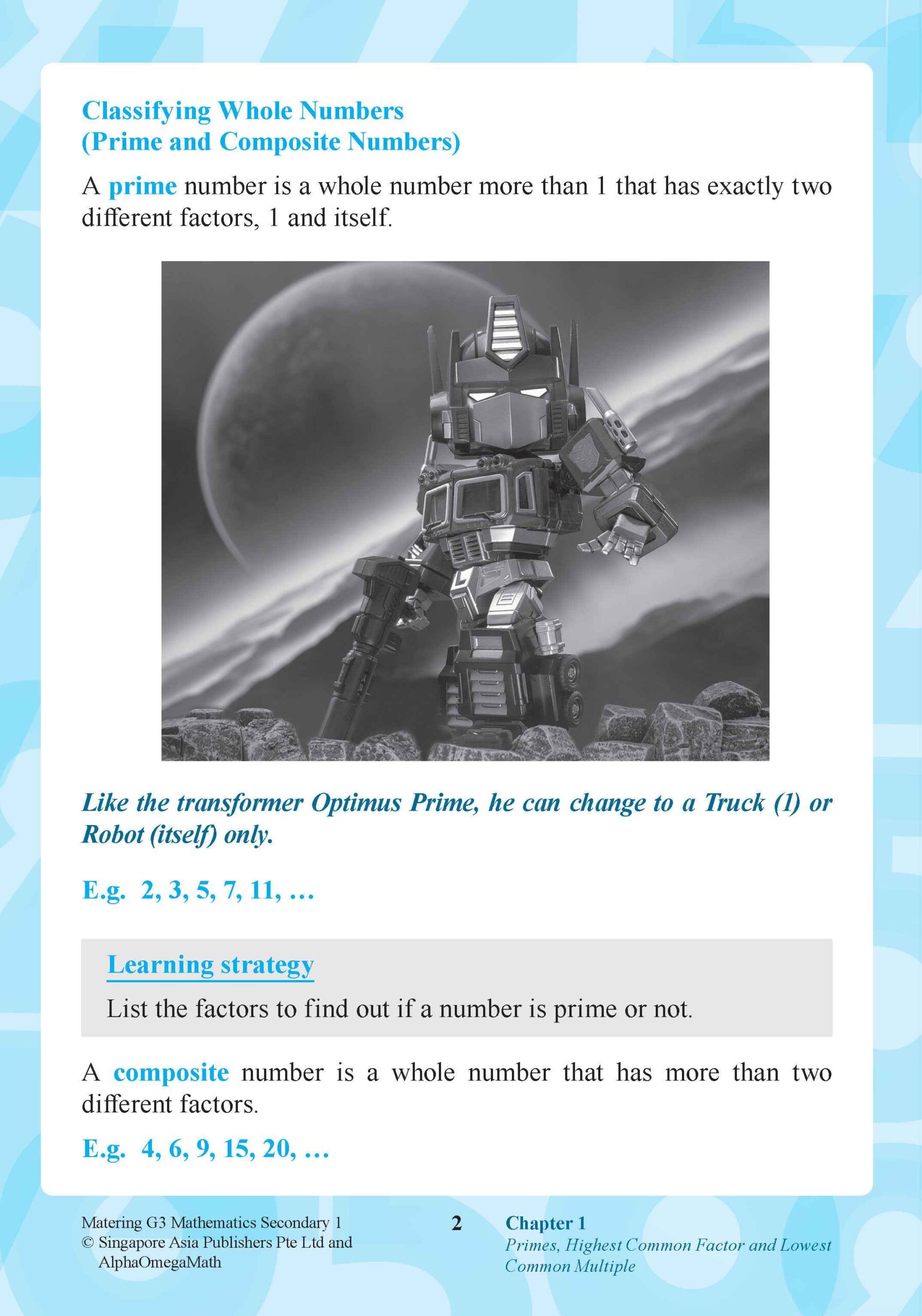 Mastering G3 MATHEMATICS Secondary 1