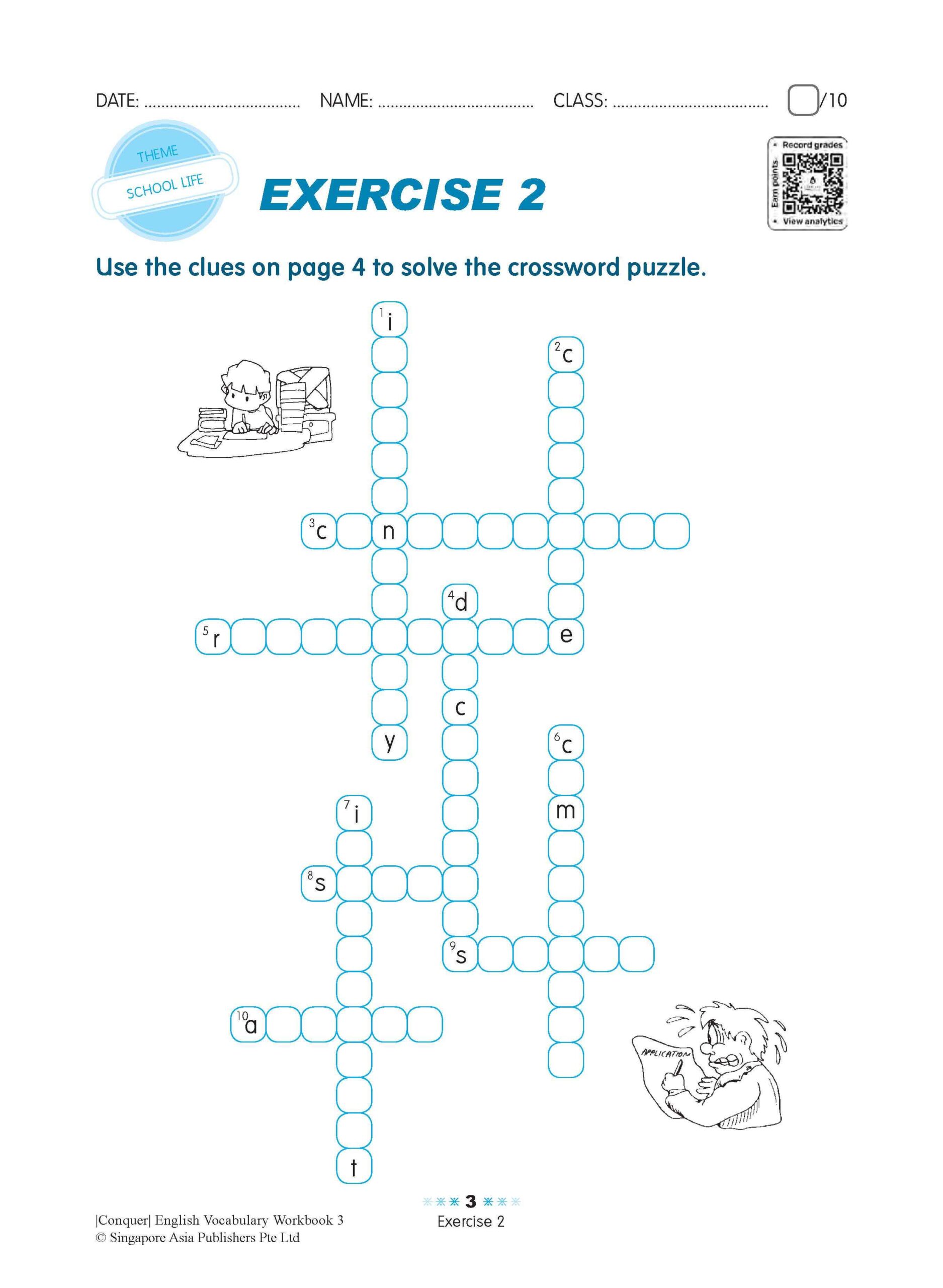 Conquer English Vocabulary Workbook 3