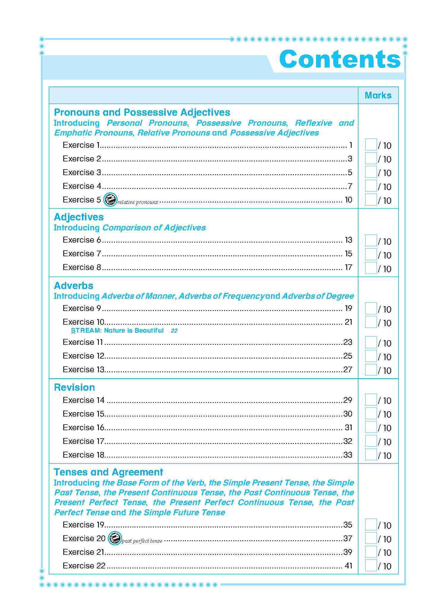 Conquer English Grammar Workbook 6