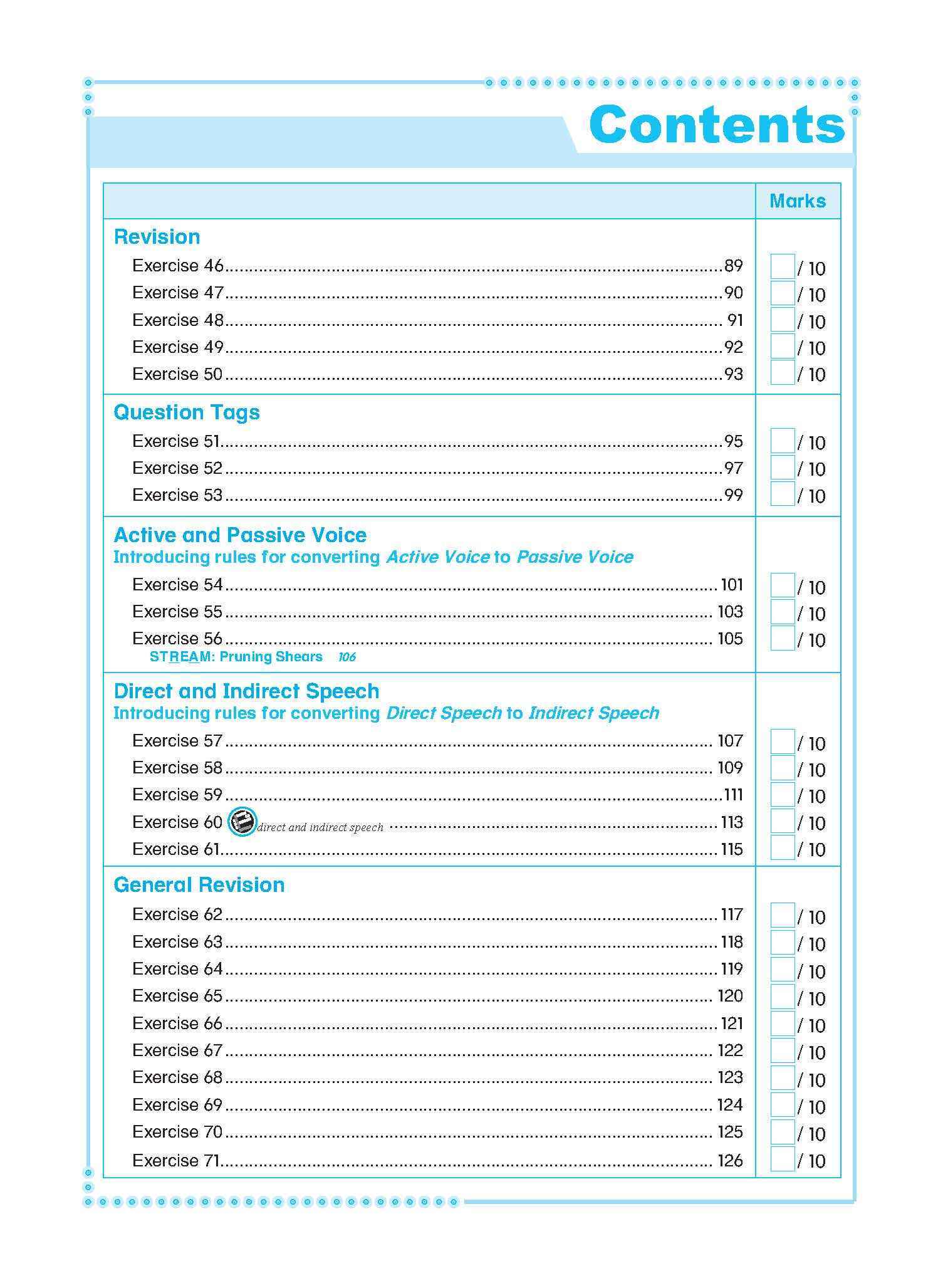 Conquer English Grammar Workbook 6
