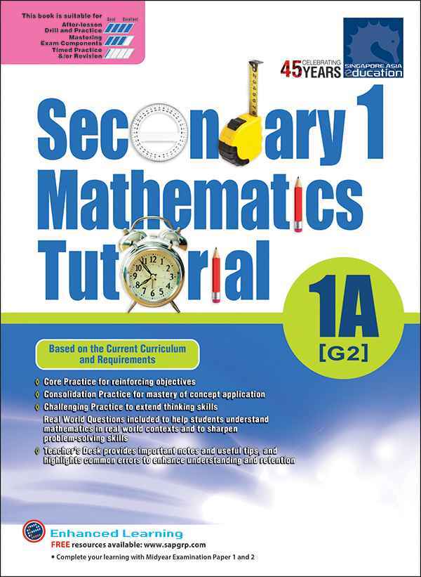 Secondary 1 Mathematics Tutorial 1A [G2]