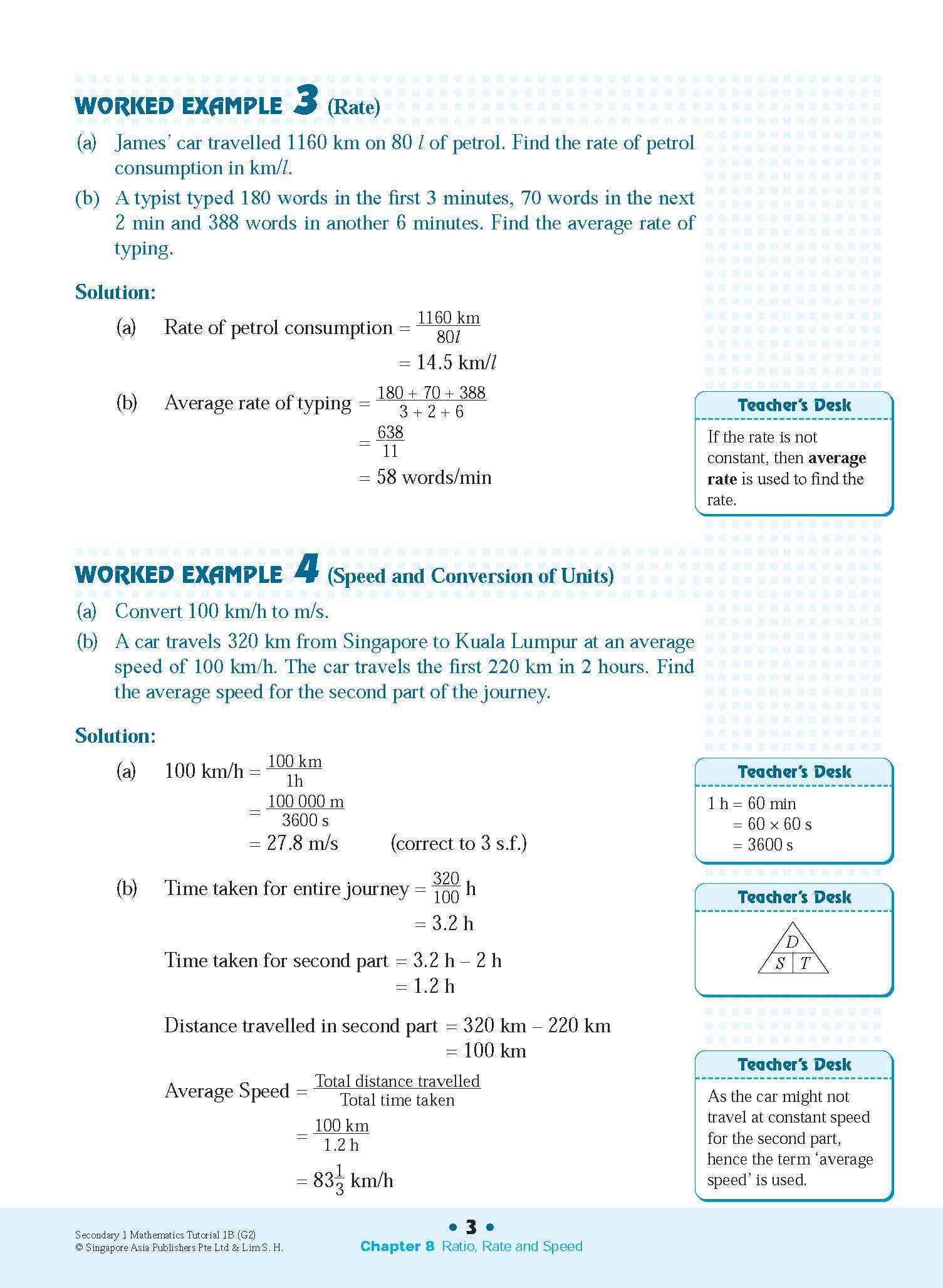 Secondary 1 Mathematics Tutorial 1B [G2]