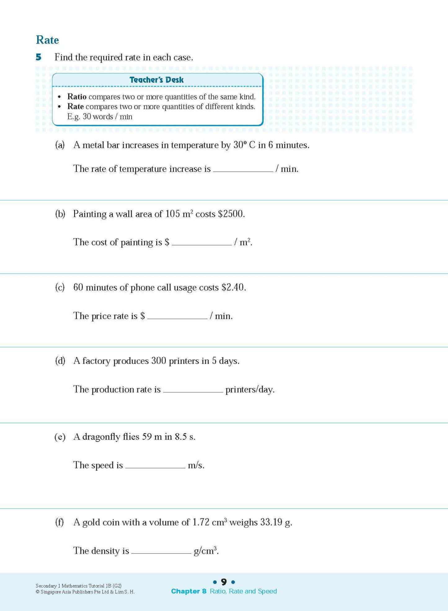 Secondary 1 Mathematics Tutorial 1B [G2]