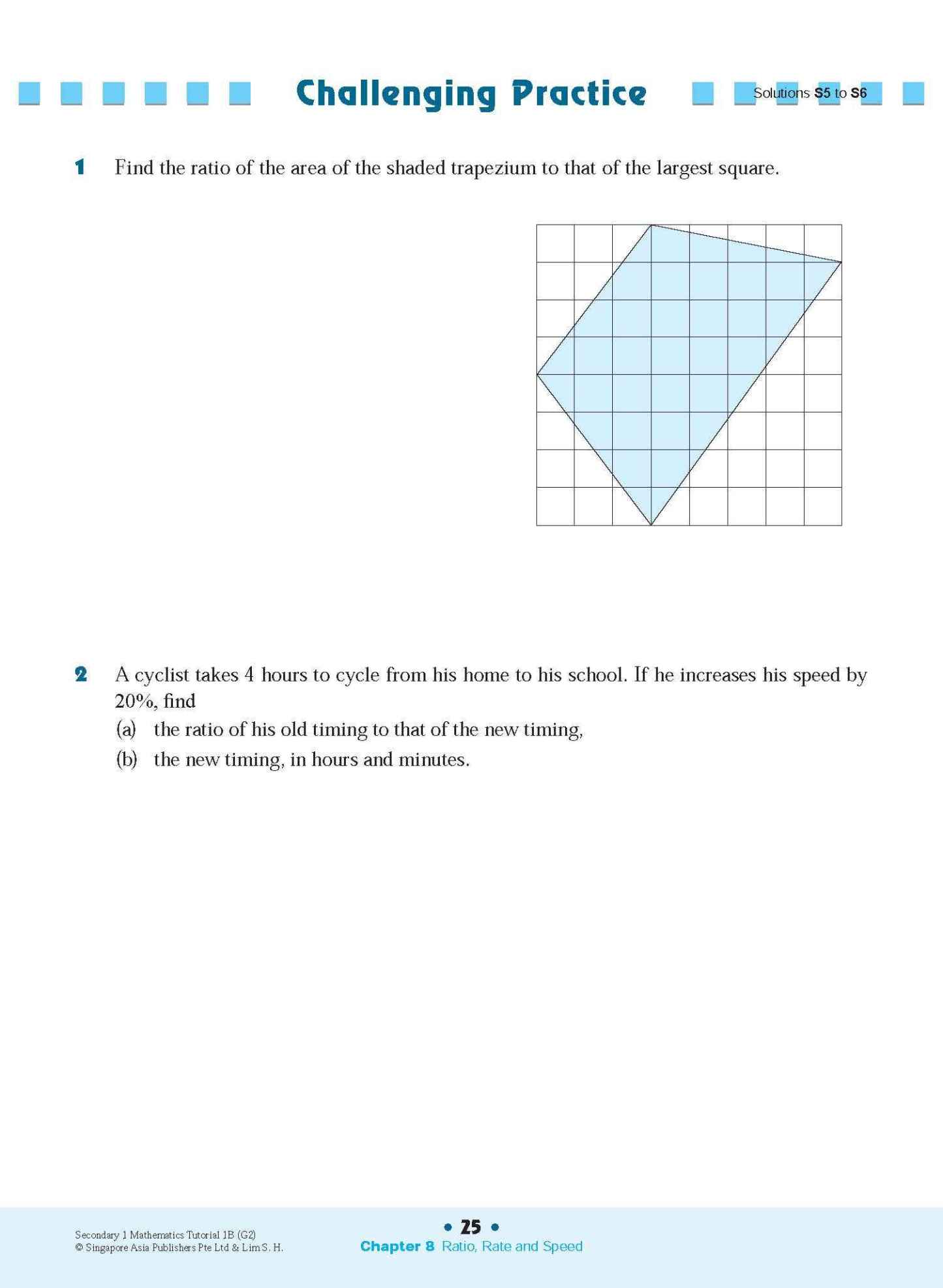 Secondary 1 Mathematics Tutorial 1B [G2]