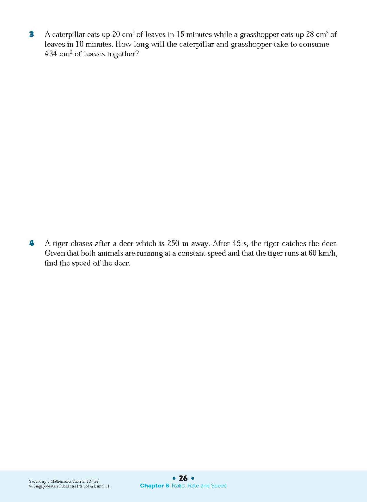 Secondary 1 Mathematics Tutorial 1B [G2]