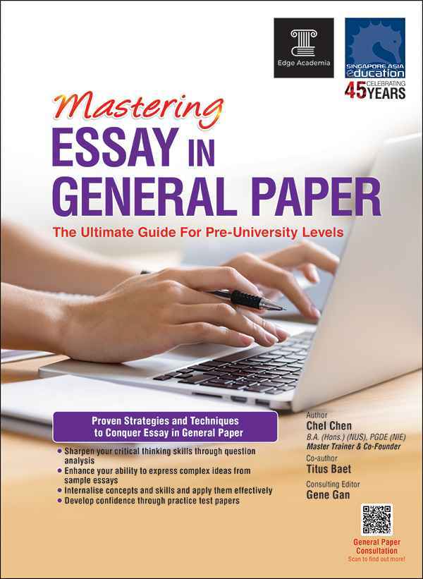 Mastering ESSAY IN GENERAL PAPER