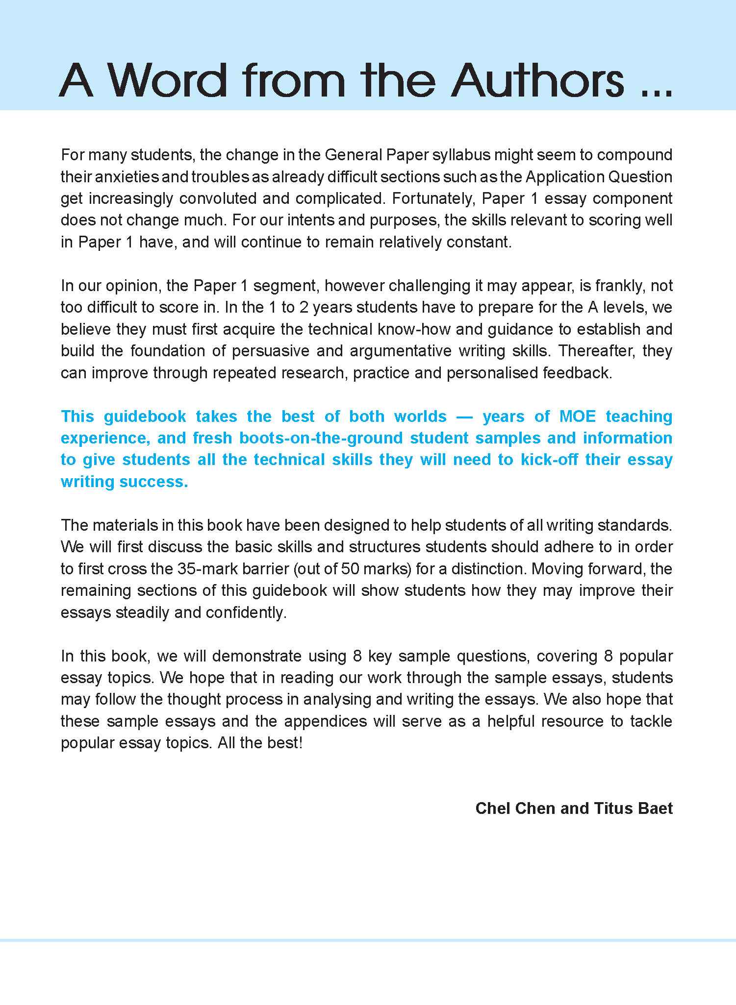 Mastering ESSAY IN GENERAL PAPER