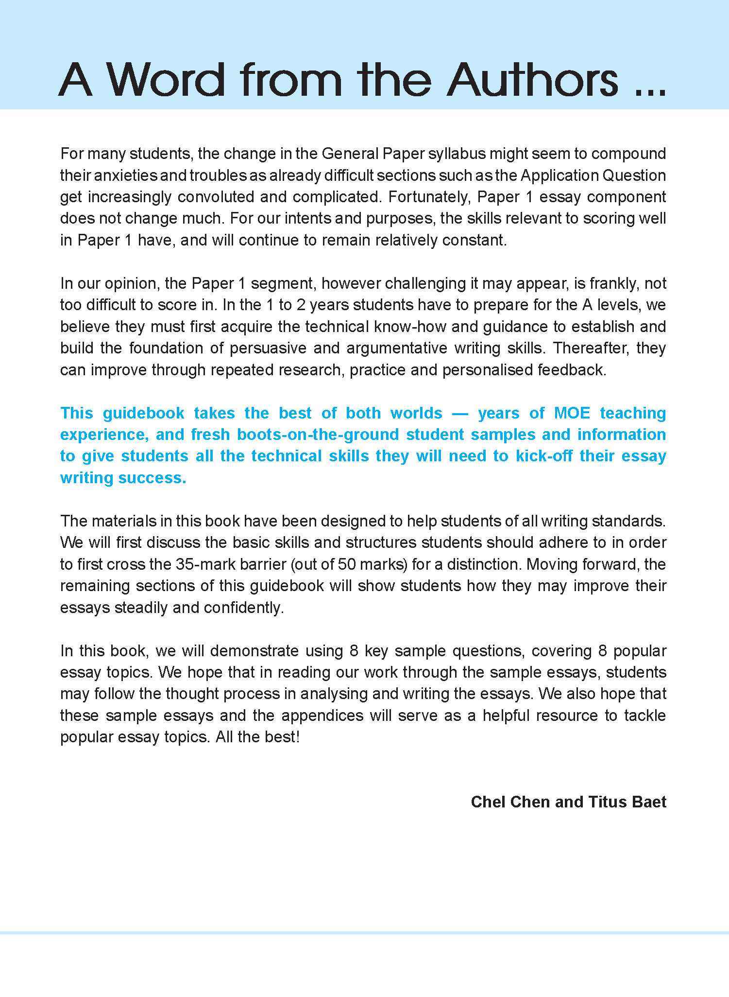 Mastering ESSAY IN GENERAL PAPER